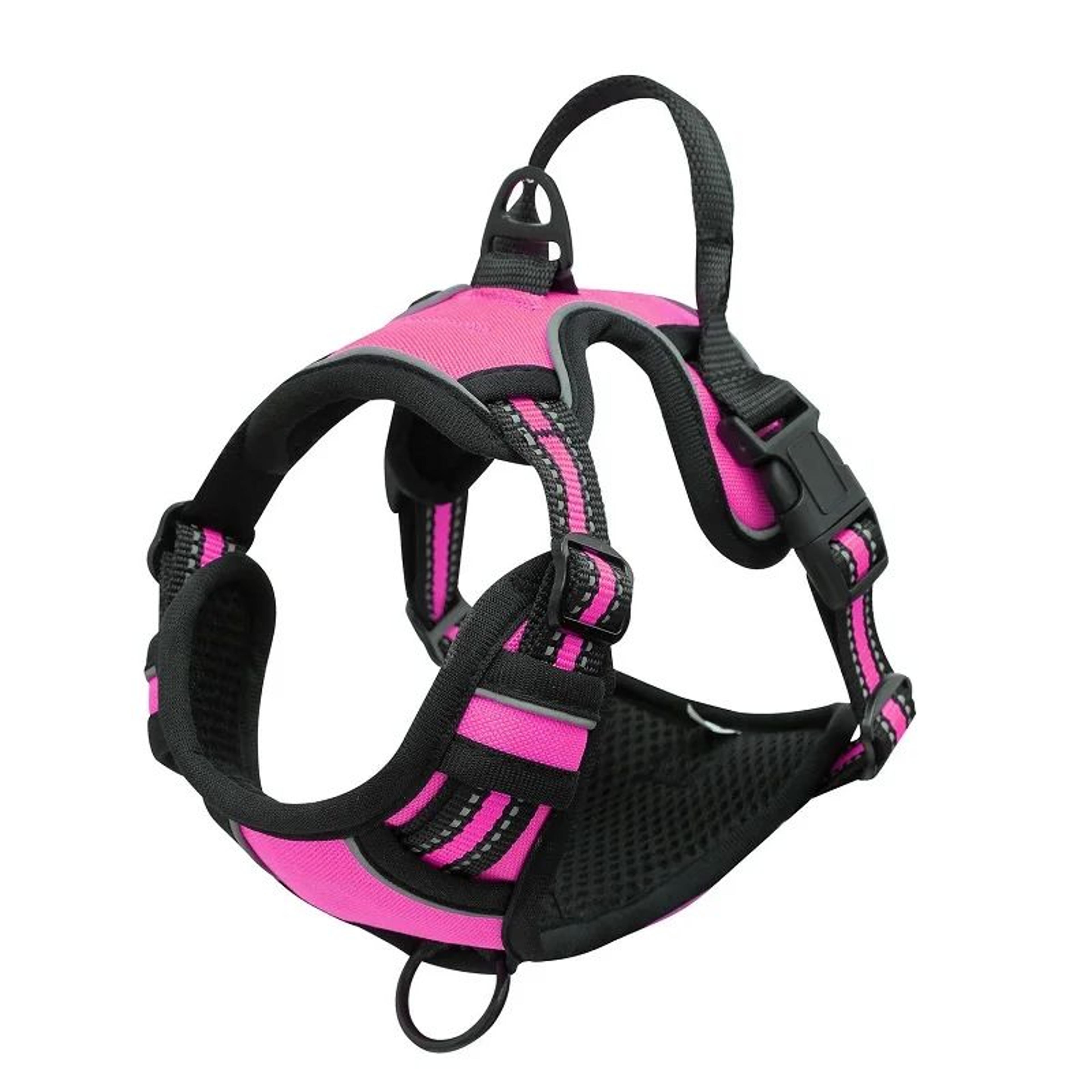 Heavy Duty Reflective No Pull Dog Harness With Handle 10