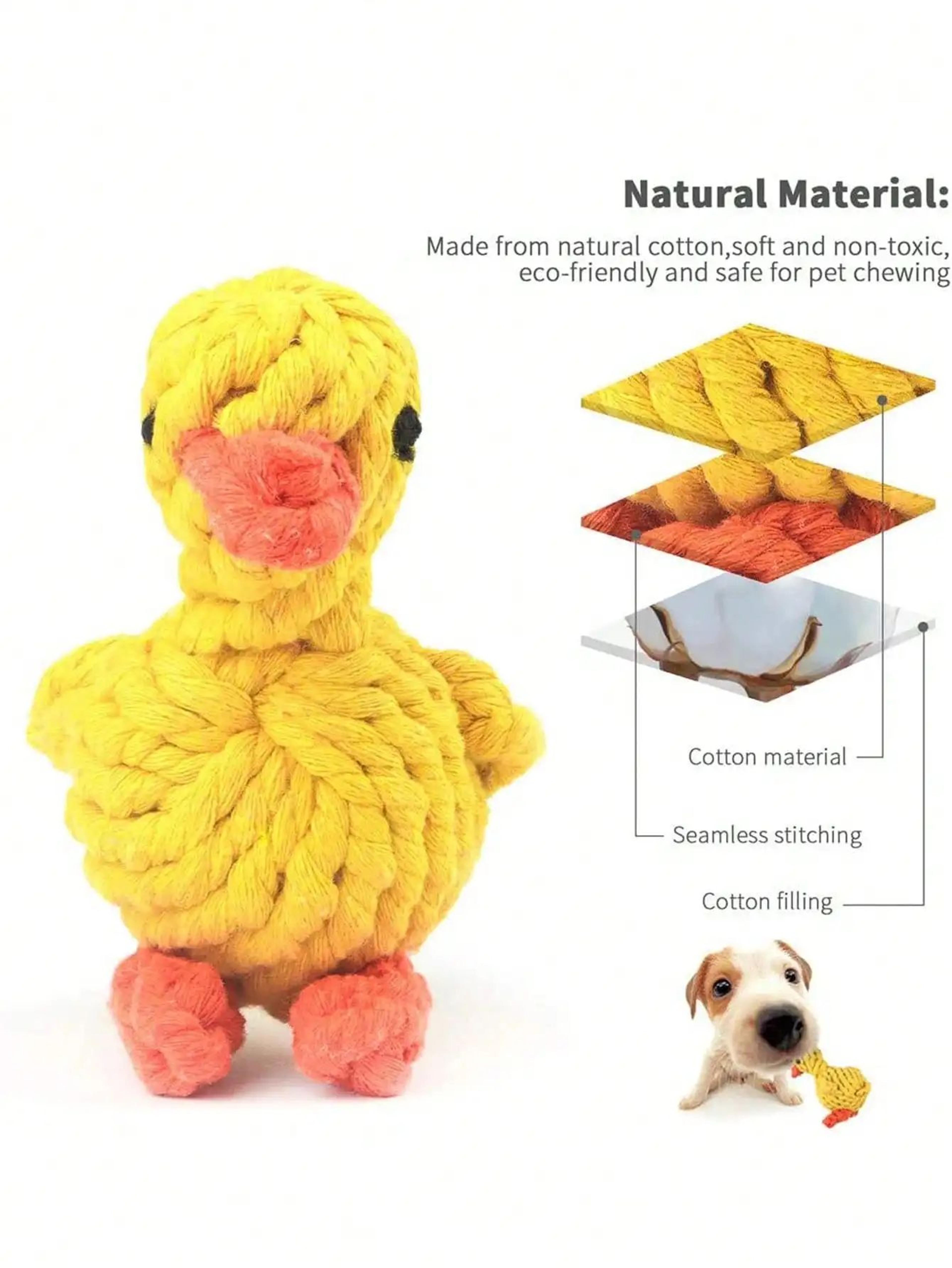 Hand Woven Cotton Rope Knot Dog Chew Toy 8