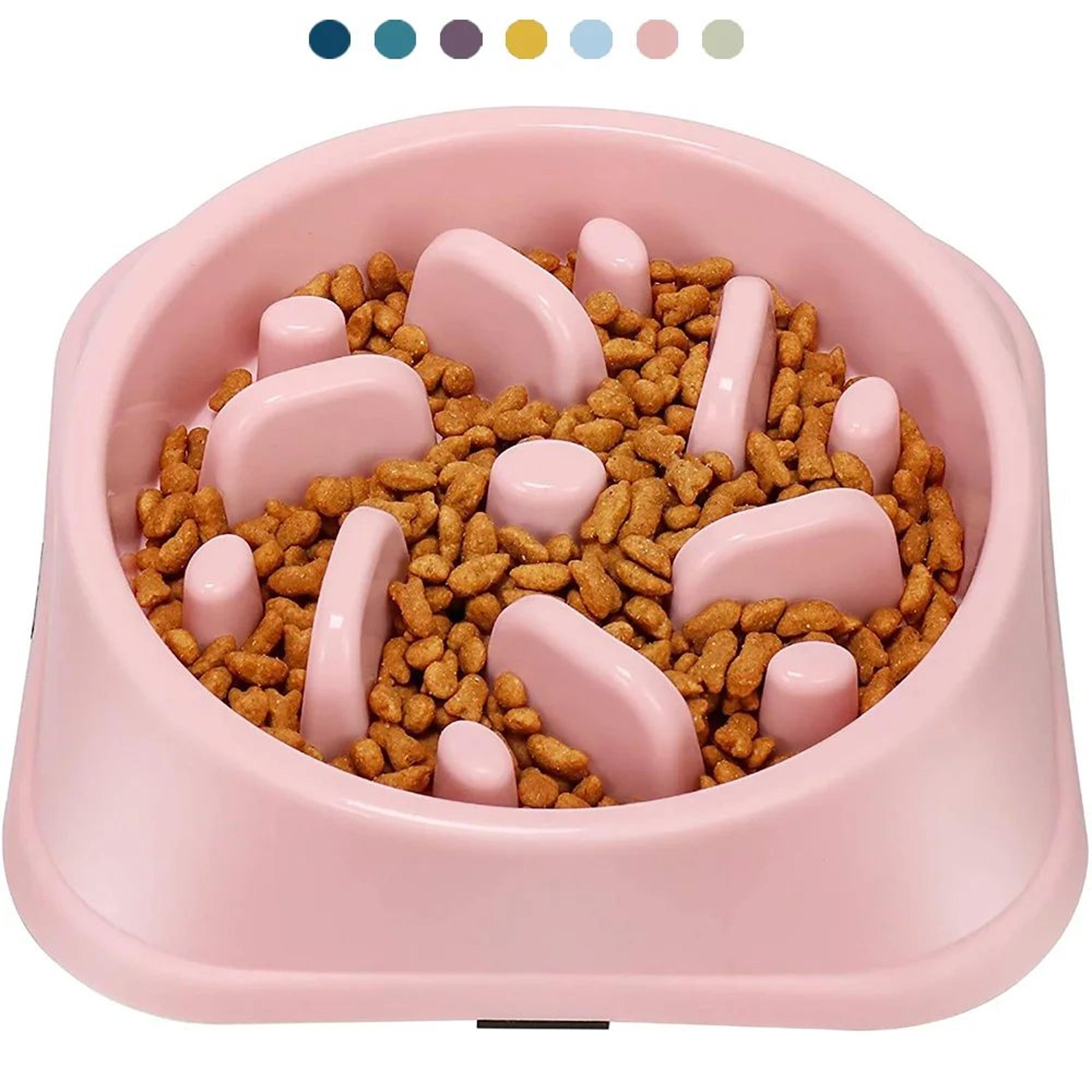 non slip slow feeder puzzle dog bowl