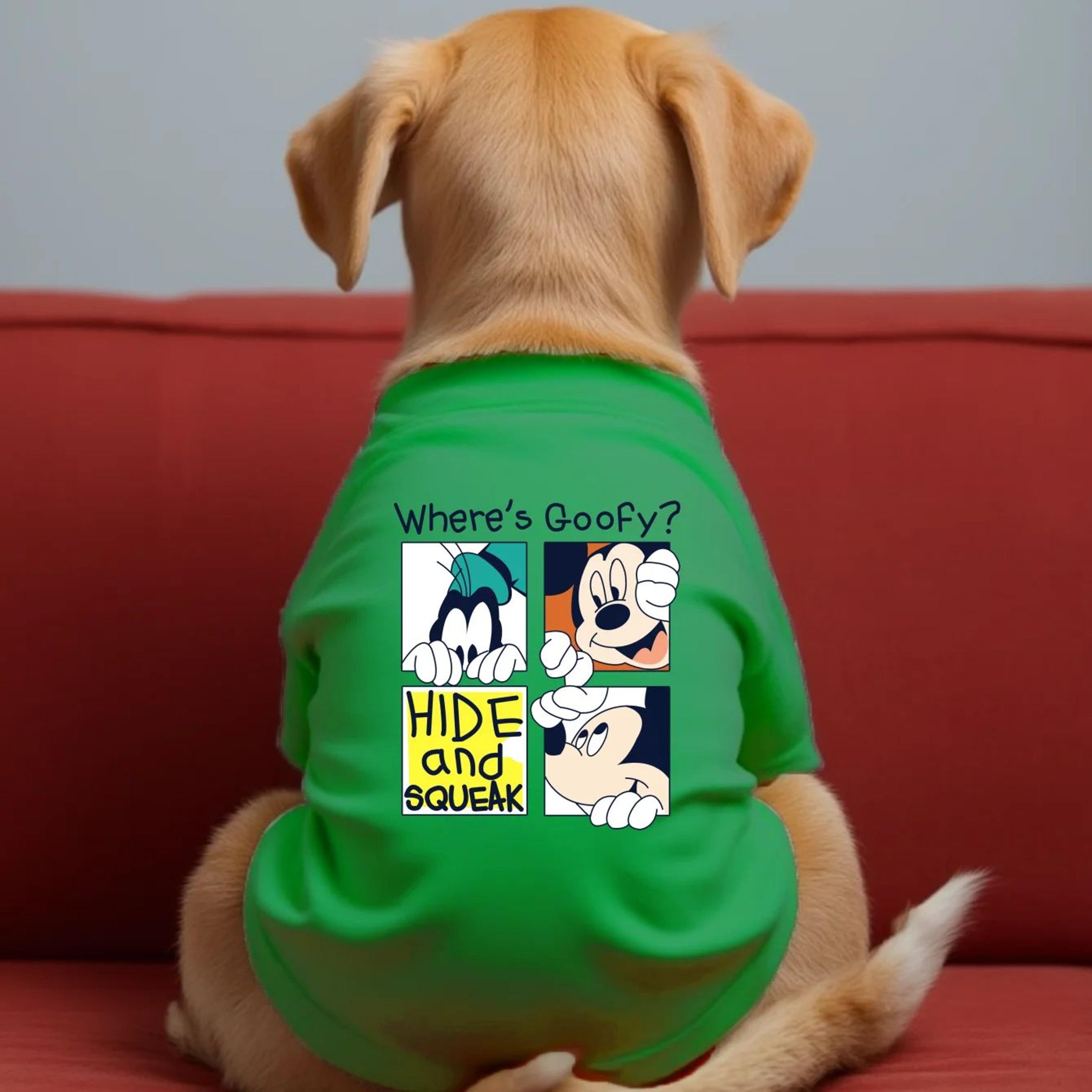 Goofy Printed Soft Breathable Pet T Shirt 2