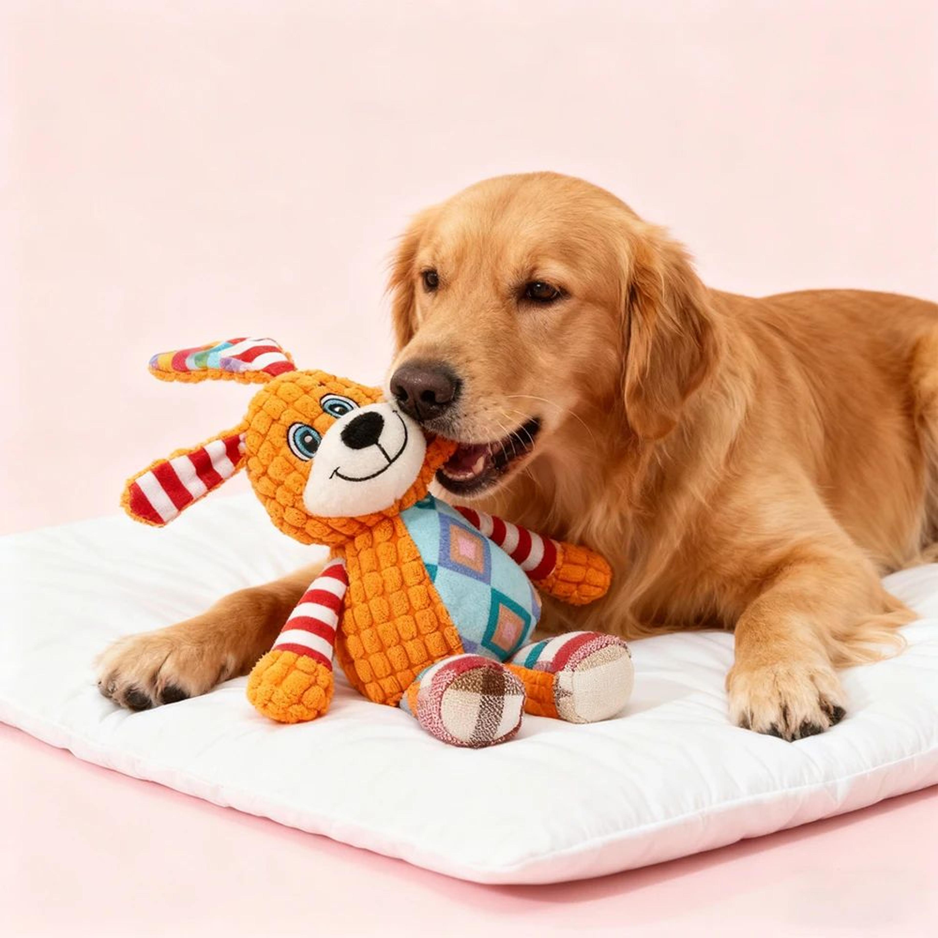 Interactive Plush Chew Toy For Dogs And Cats 1