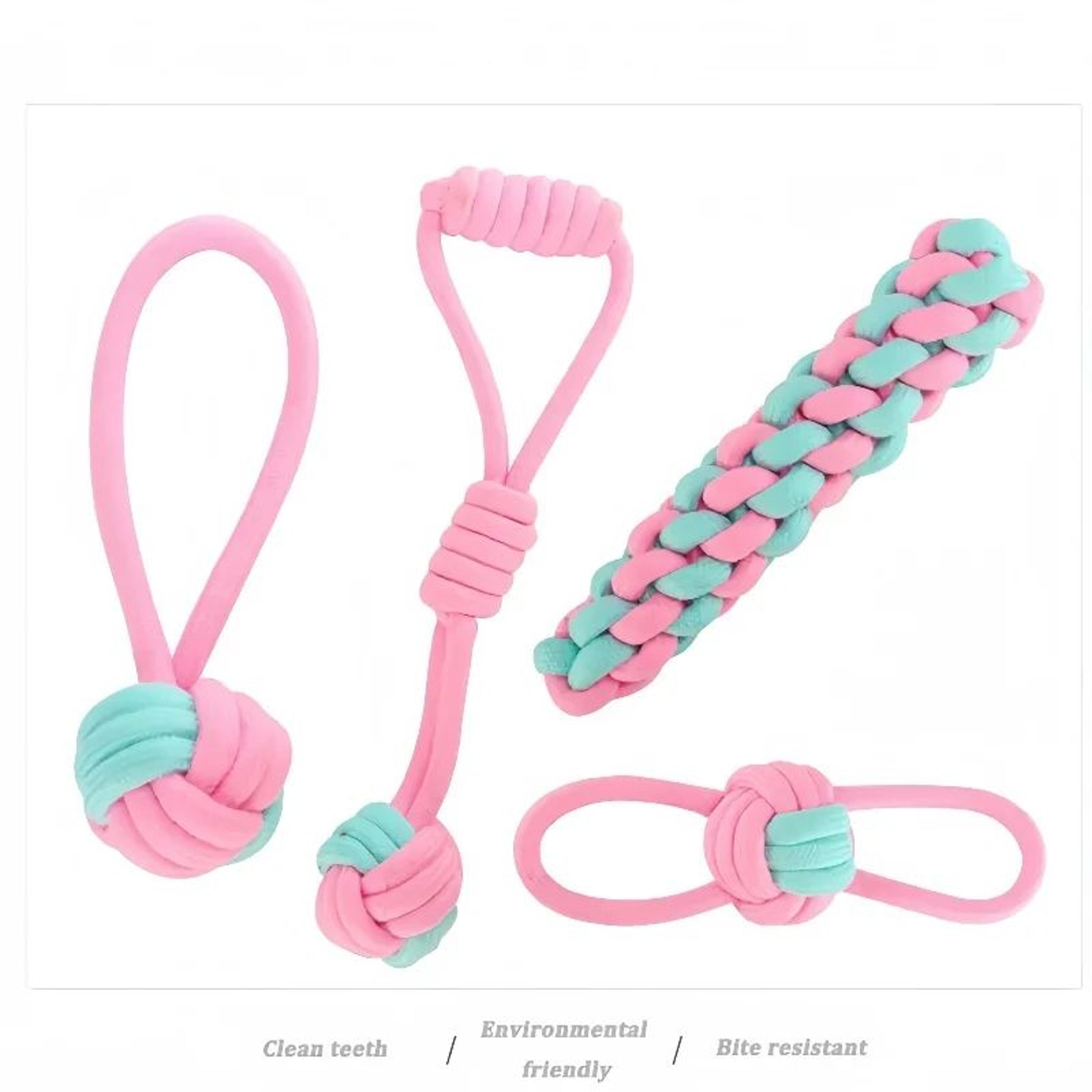 Bite Resistant Cotton Rope Ball Toy For Dogs 4
