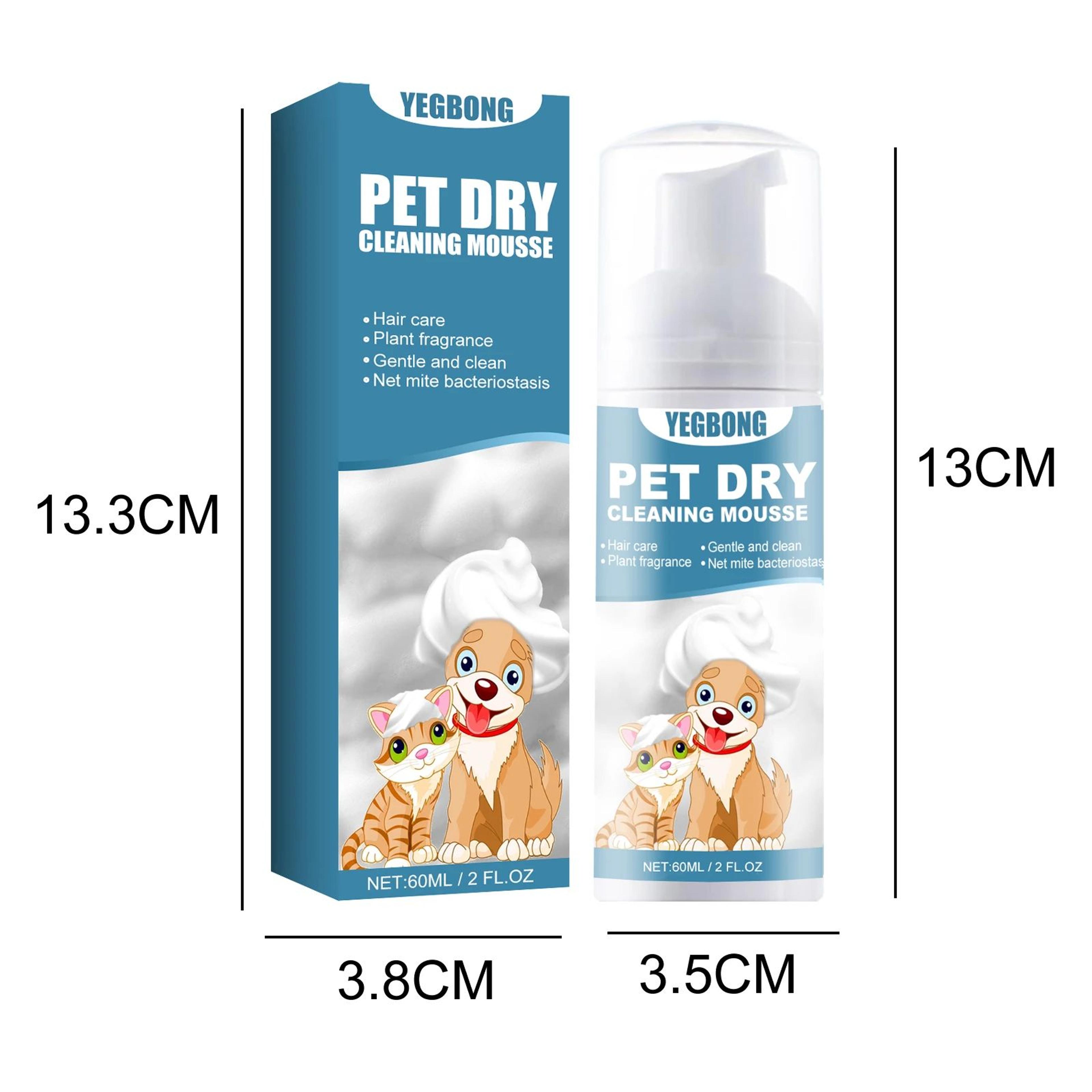 YEGBONG No Rinse Pet Dry Shampoo 5