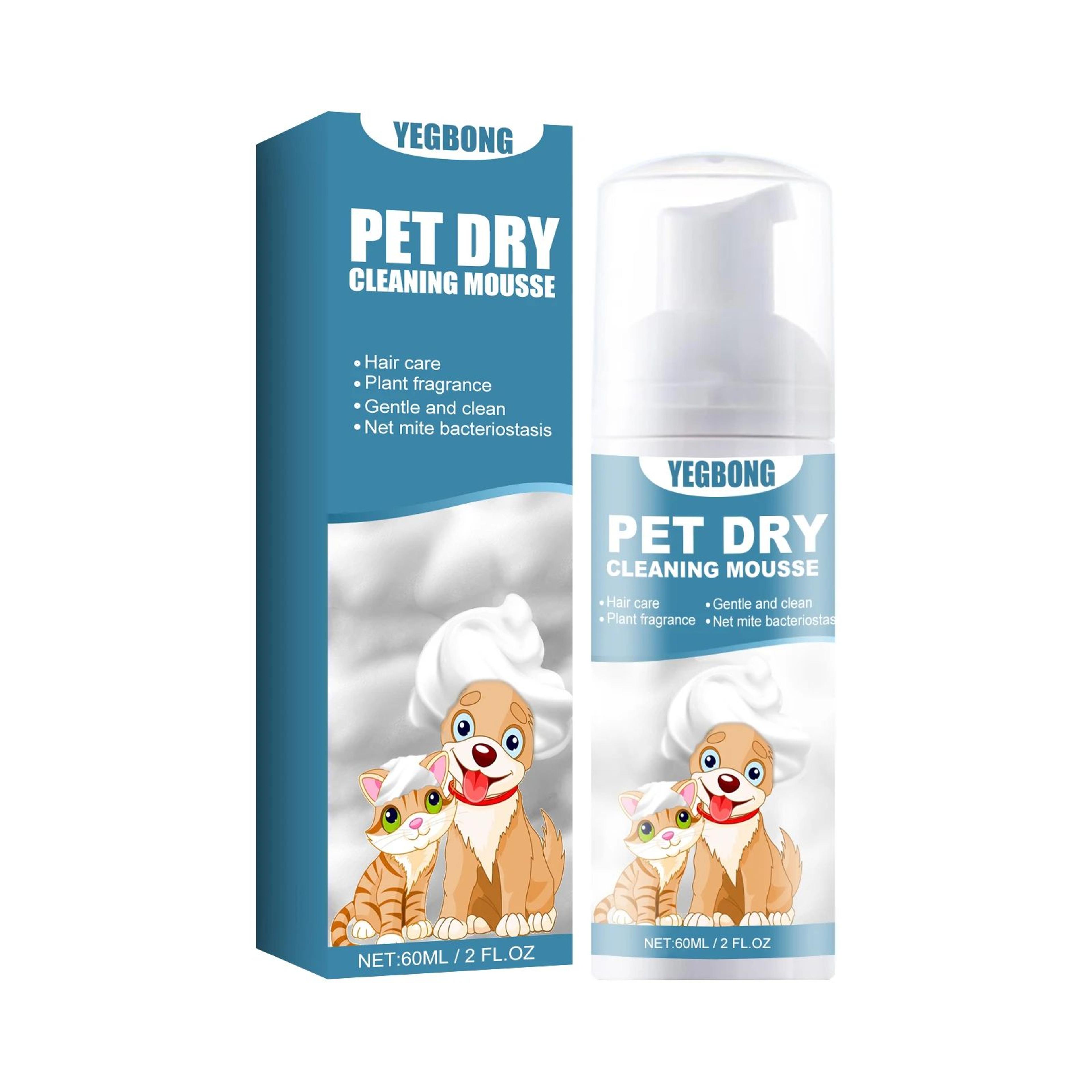 YEGBONG No Rinse Pet Dry Shampoo 7