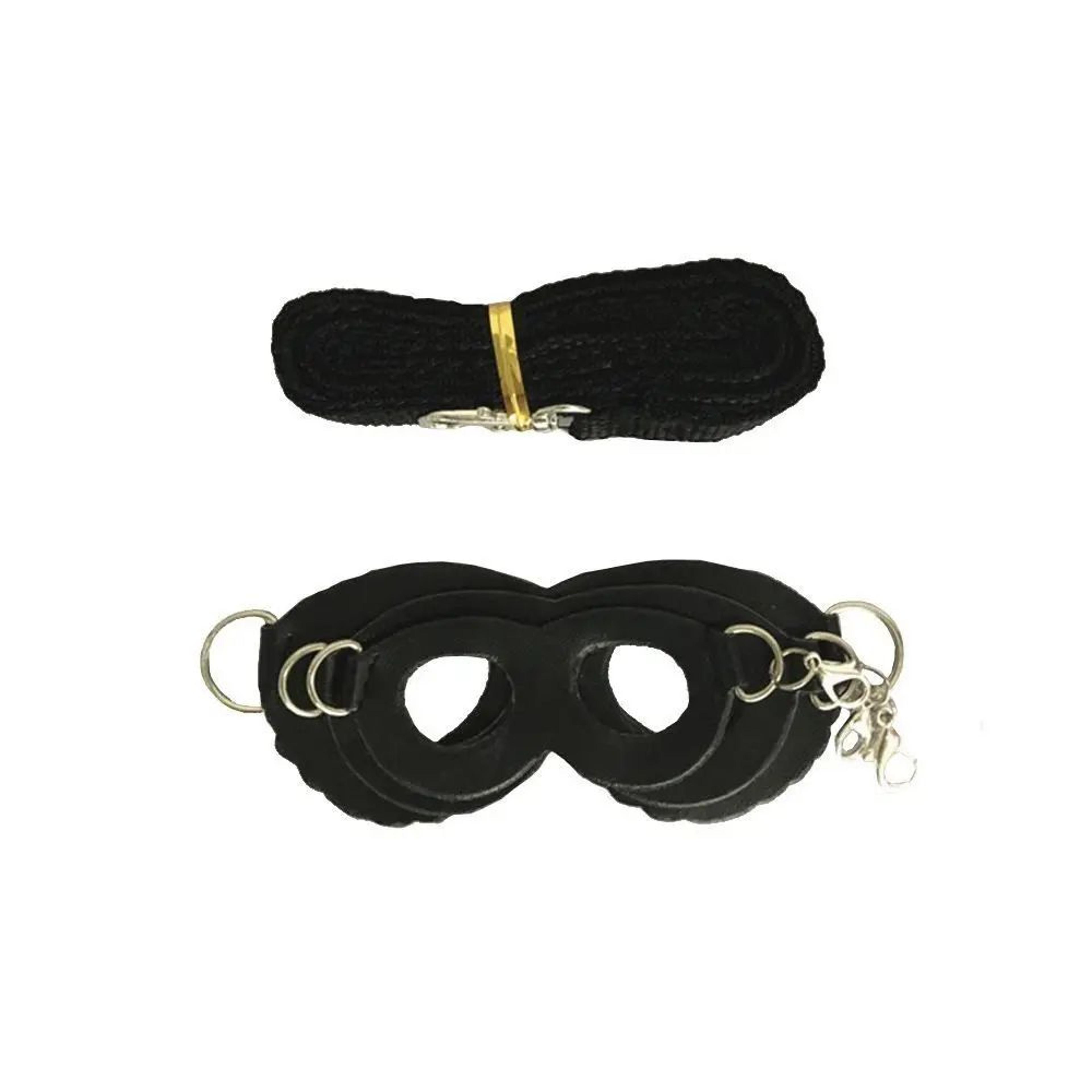 PU Leather Small Pet Harness Set 7