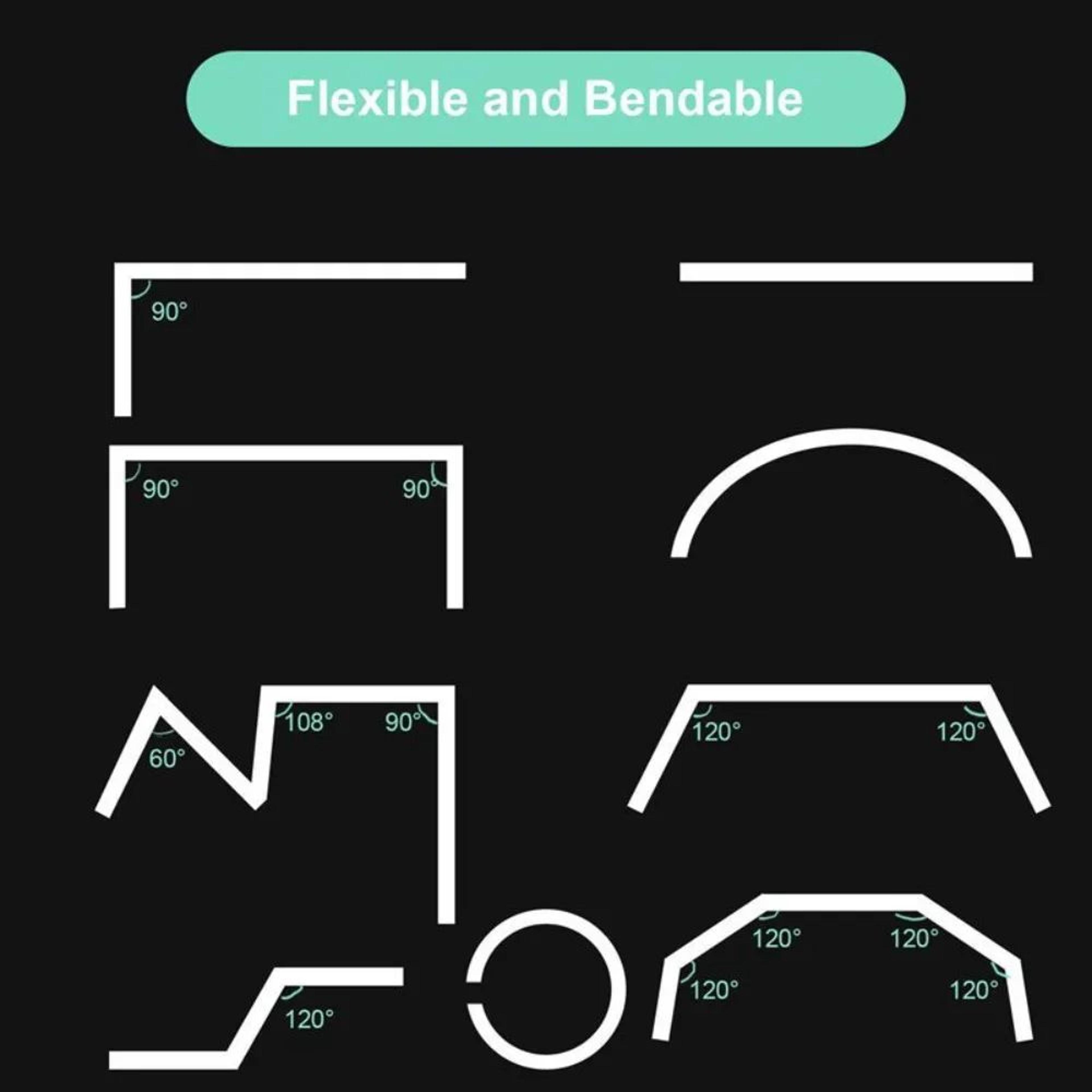 Modern Bendable Curtain Rail Track With Nano Silencer 7