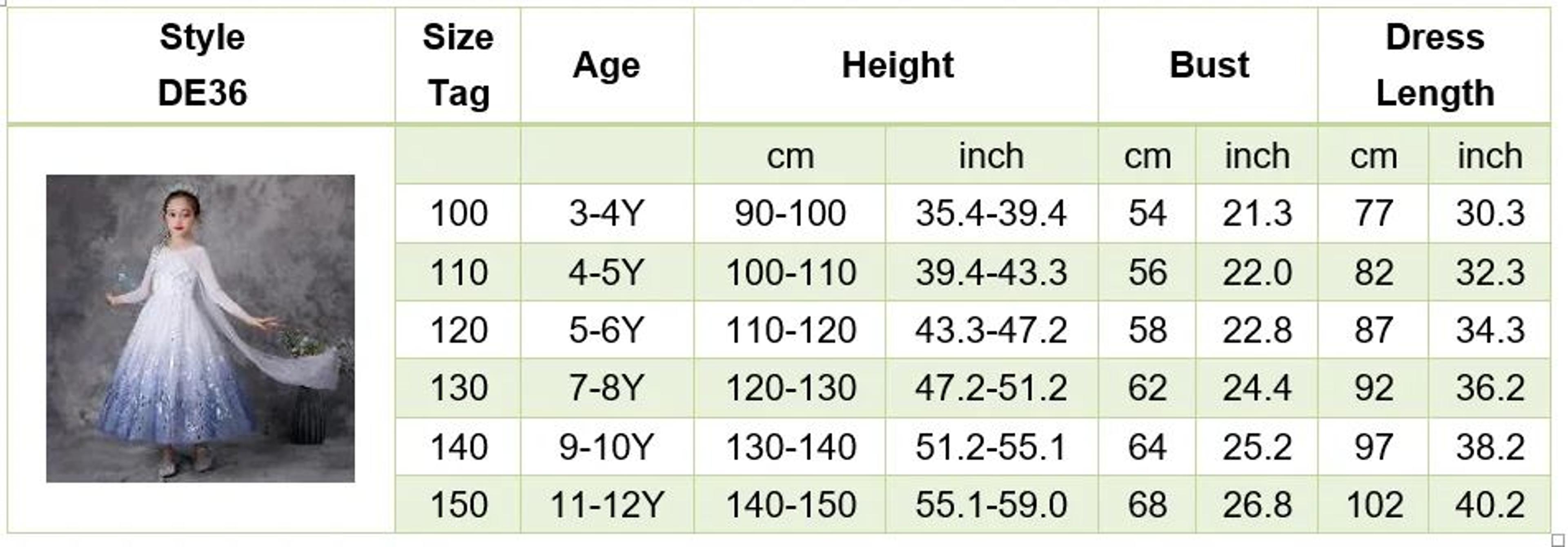 Girls Princess Cosplay Dress Costume For Kids 26
