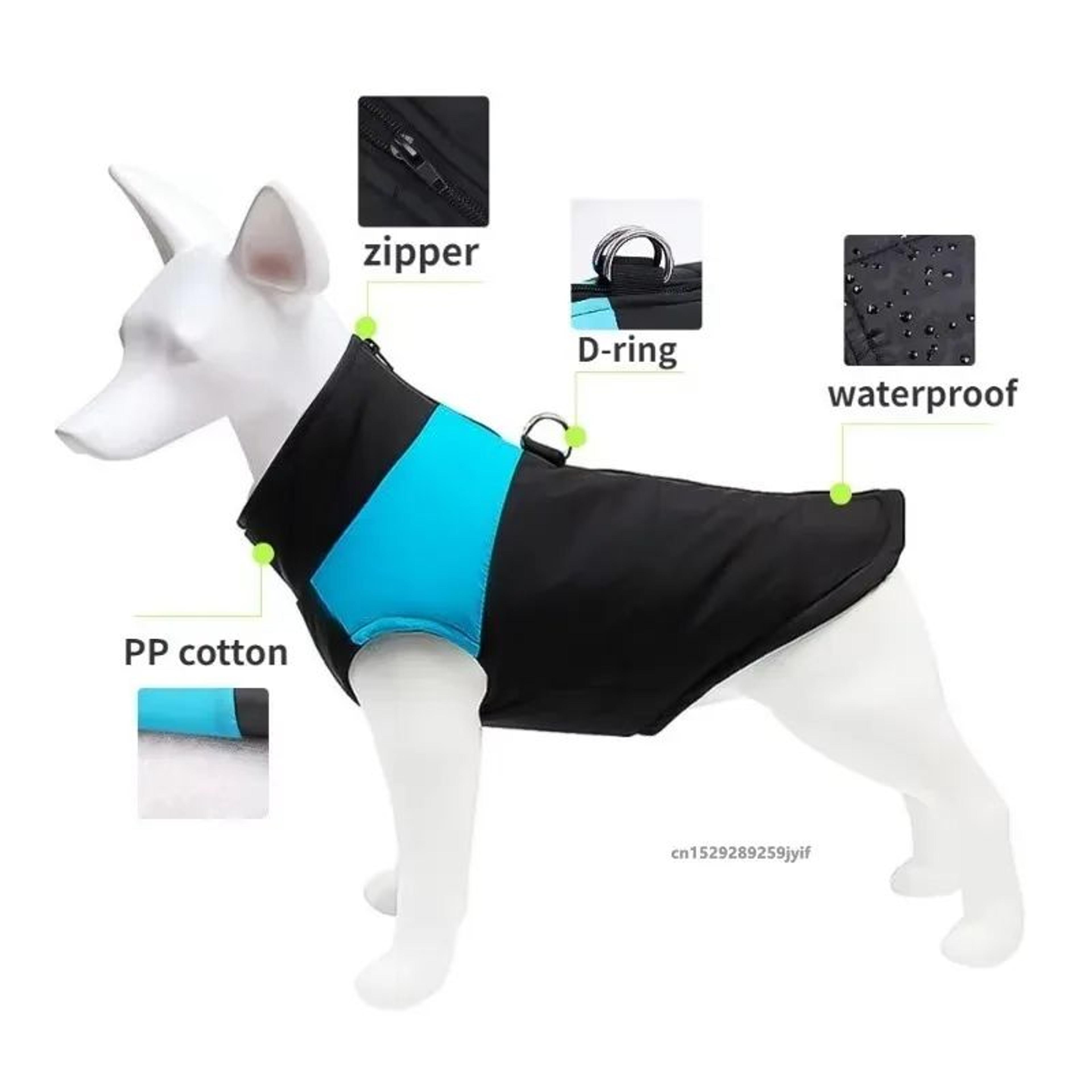 Waterproof Warm Dog Winter Jacket Vest 1