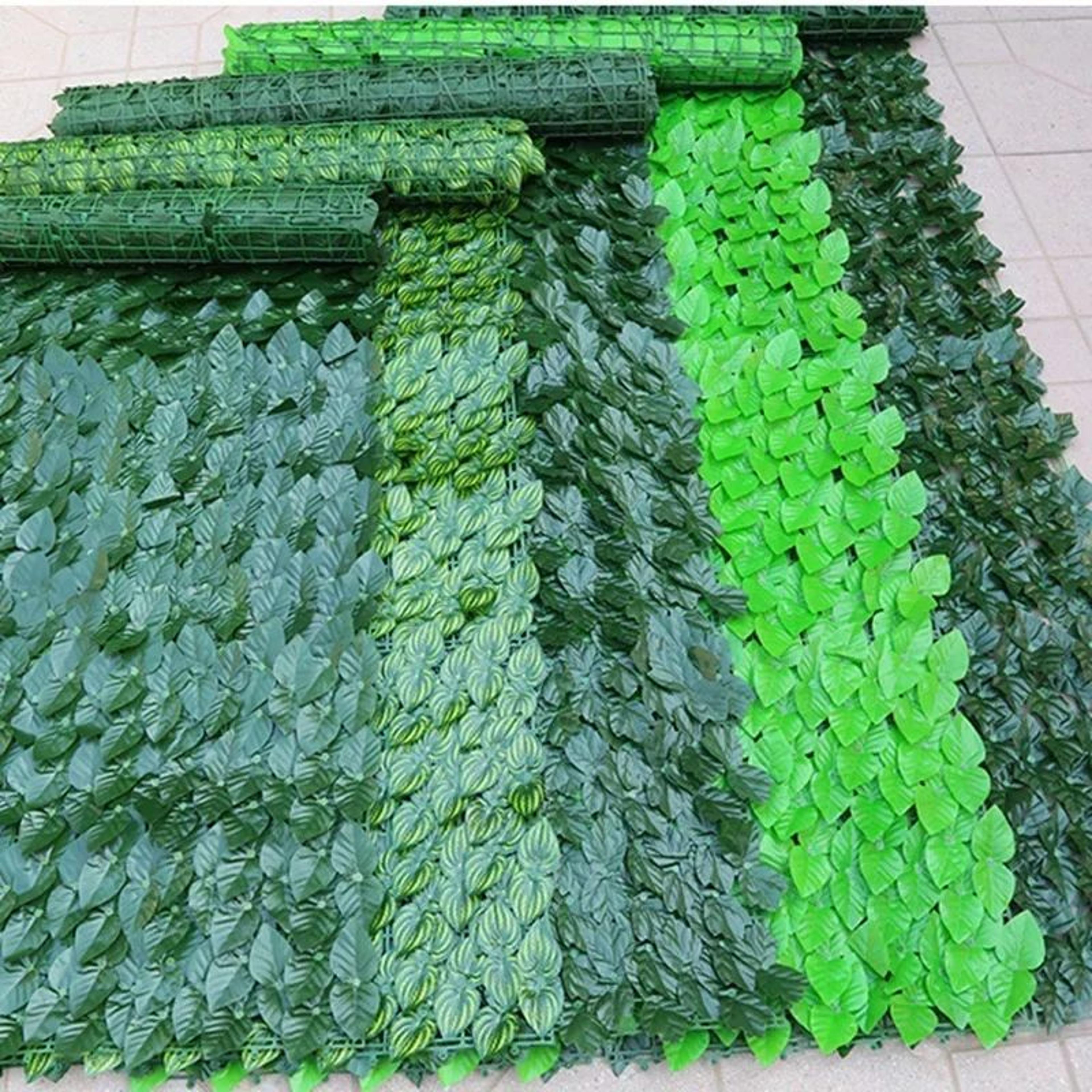 Artificial Ivy Leaf Privacy Fence Panel 5