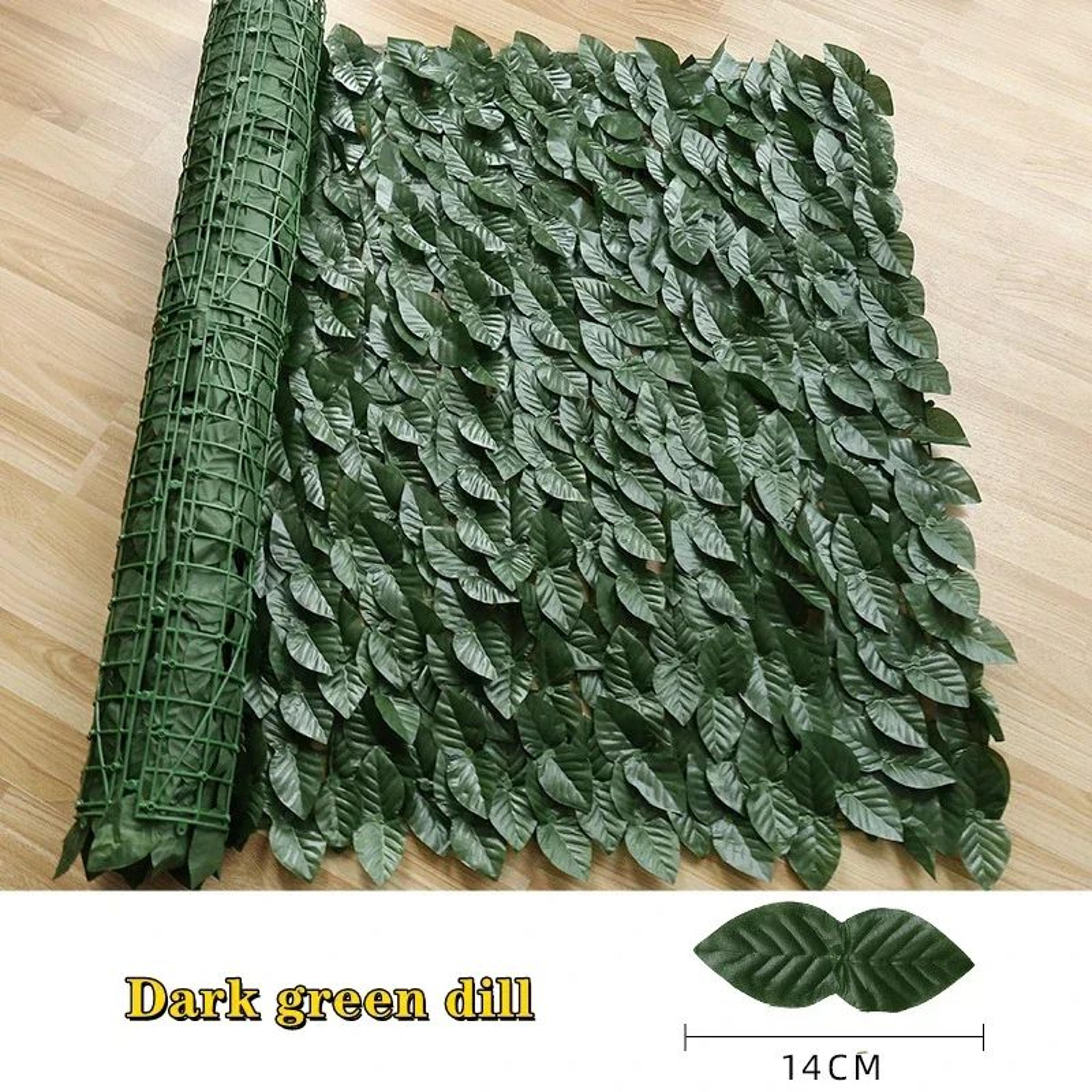Artificial Ivy Leaf Privacy Fence Panel 8