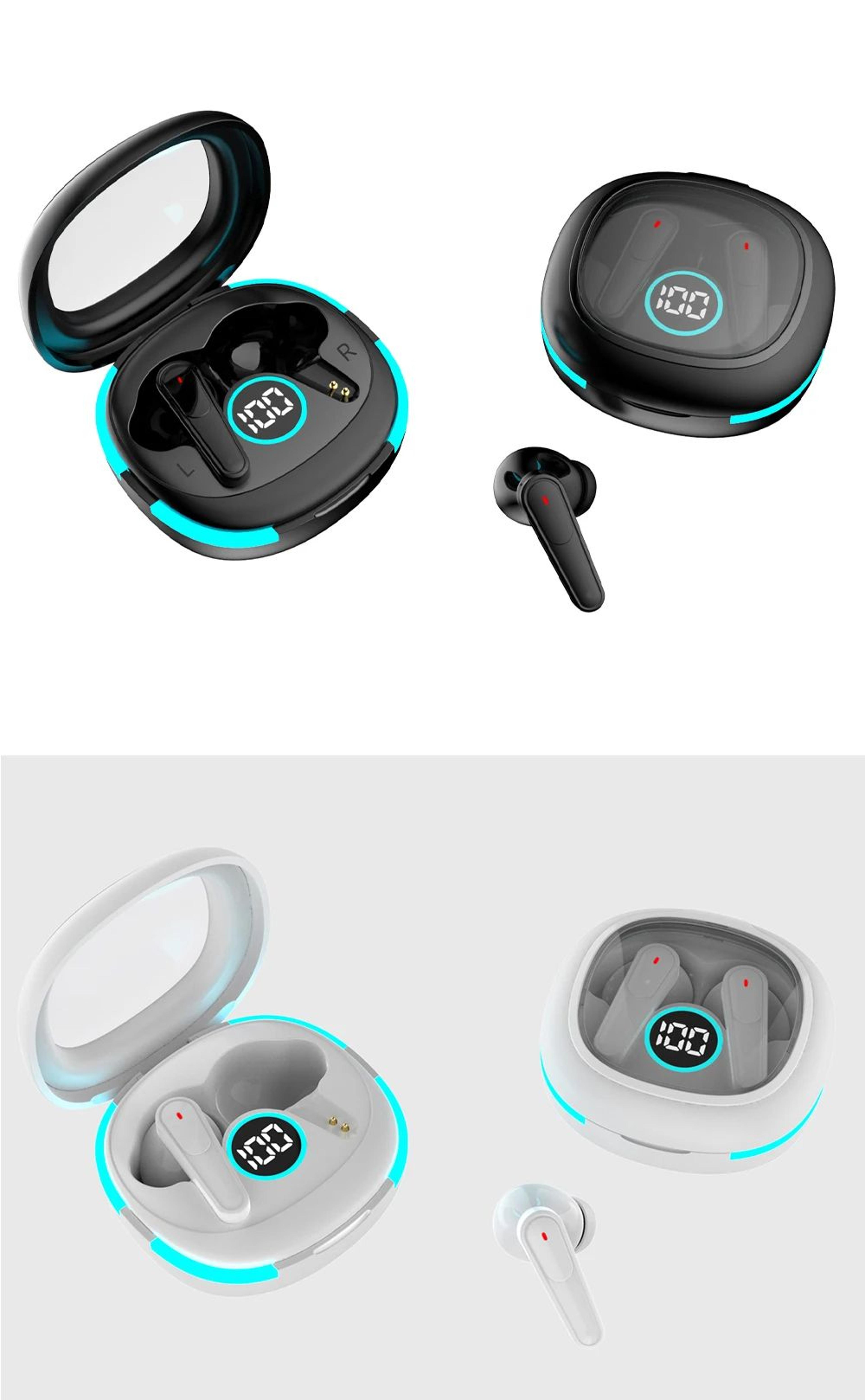 Plus50 ANC ENC True Wireless Earbuds With LED Display 8