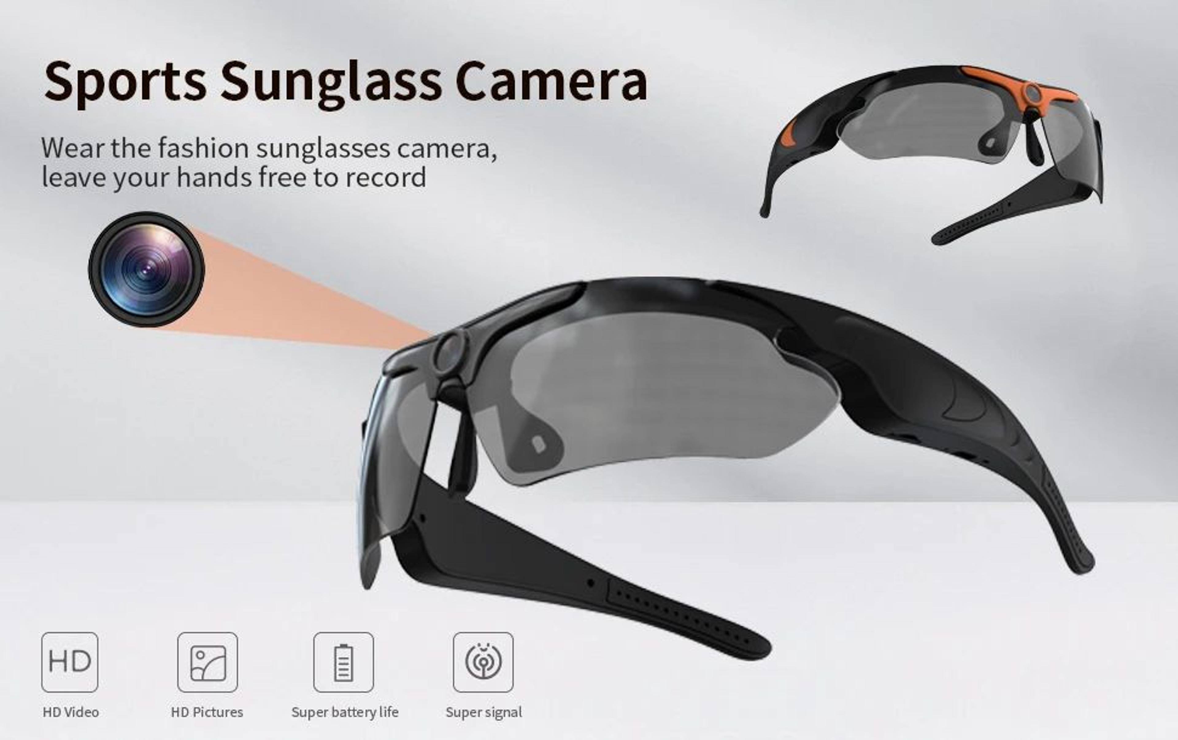 HD 1080P Smart Glasses Camera With Polarized Lens 6