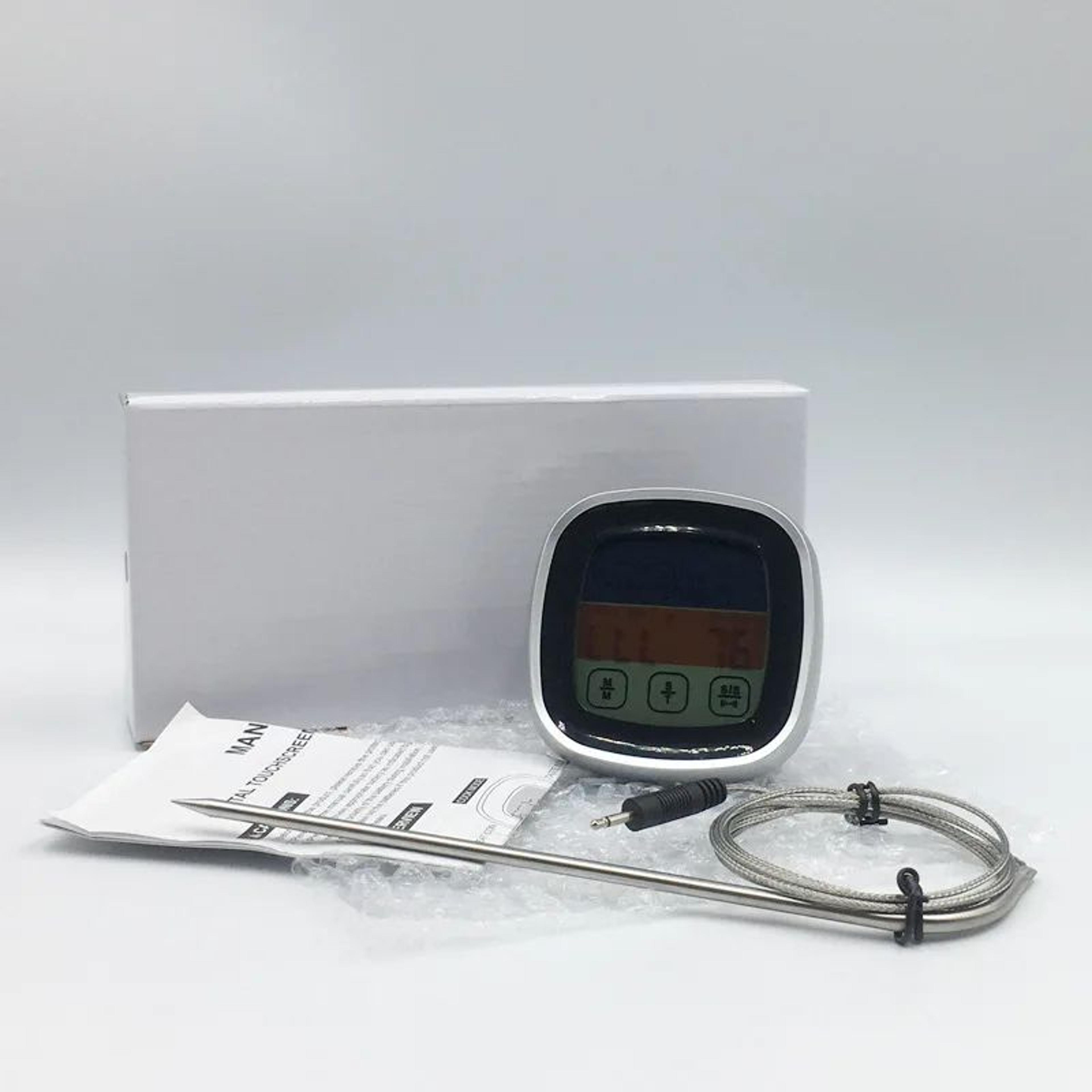 Digital Meat Thermometer With Touchscreen LCD And Timer 7