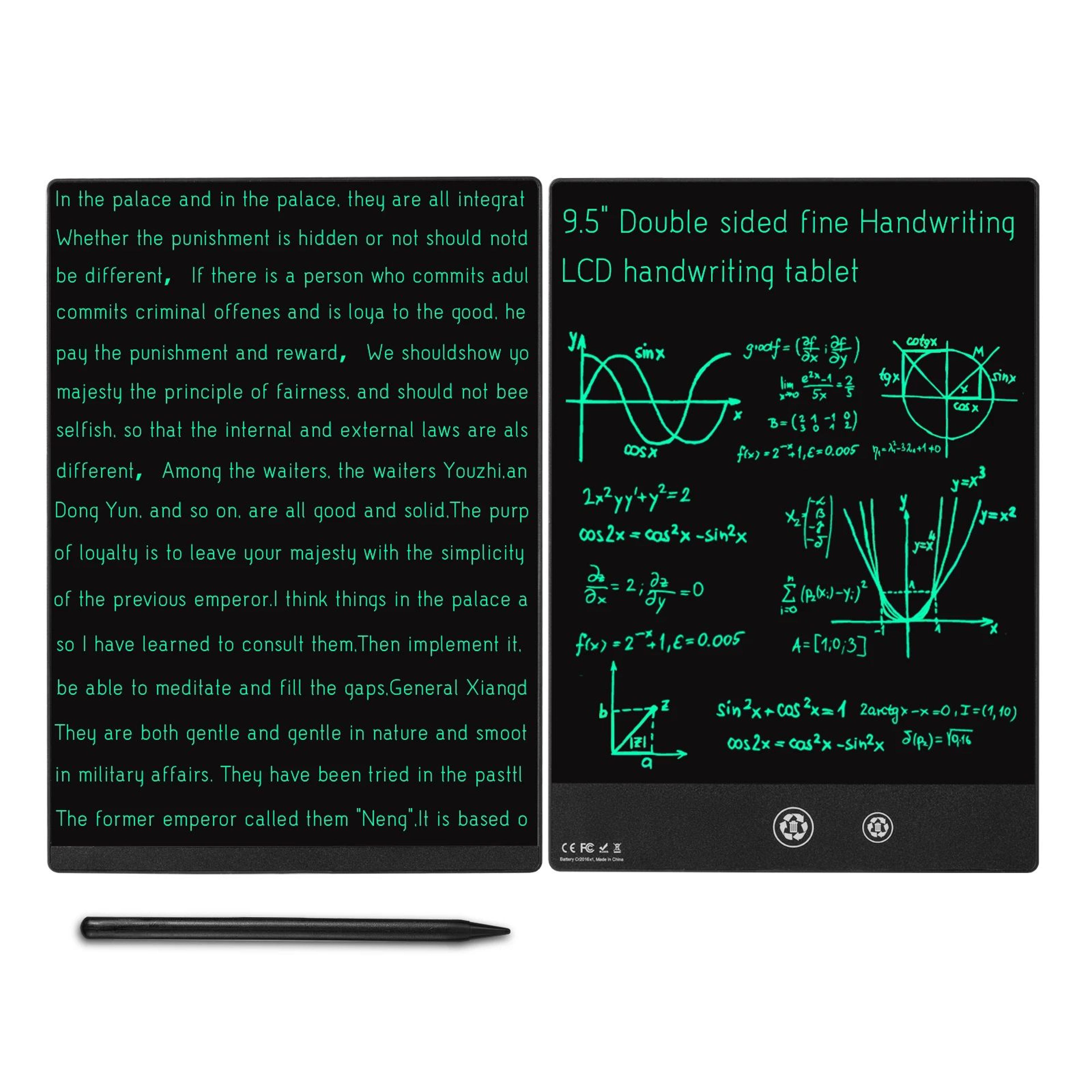 95 Inch LCD Writing Tablet Electronic Drawing Board 9