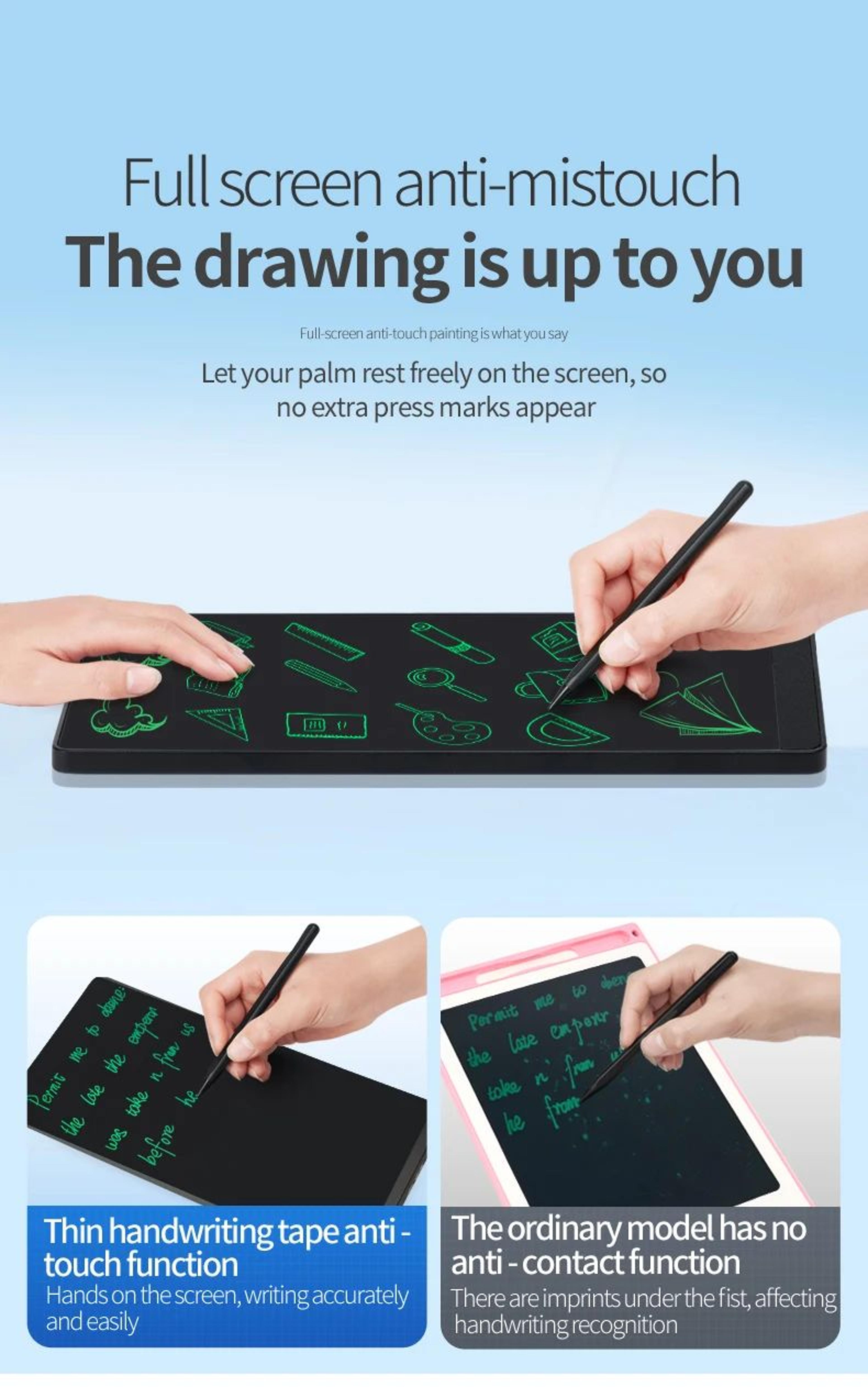 65 Inch LCD Writing Tablet Magnetic Drawing Board 10