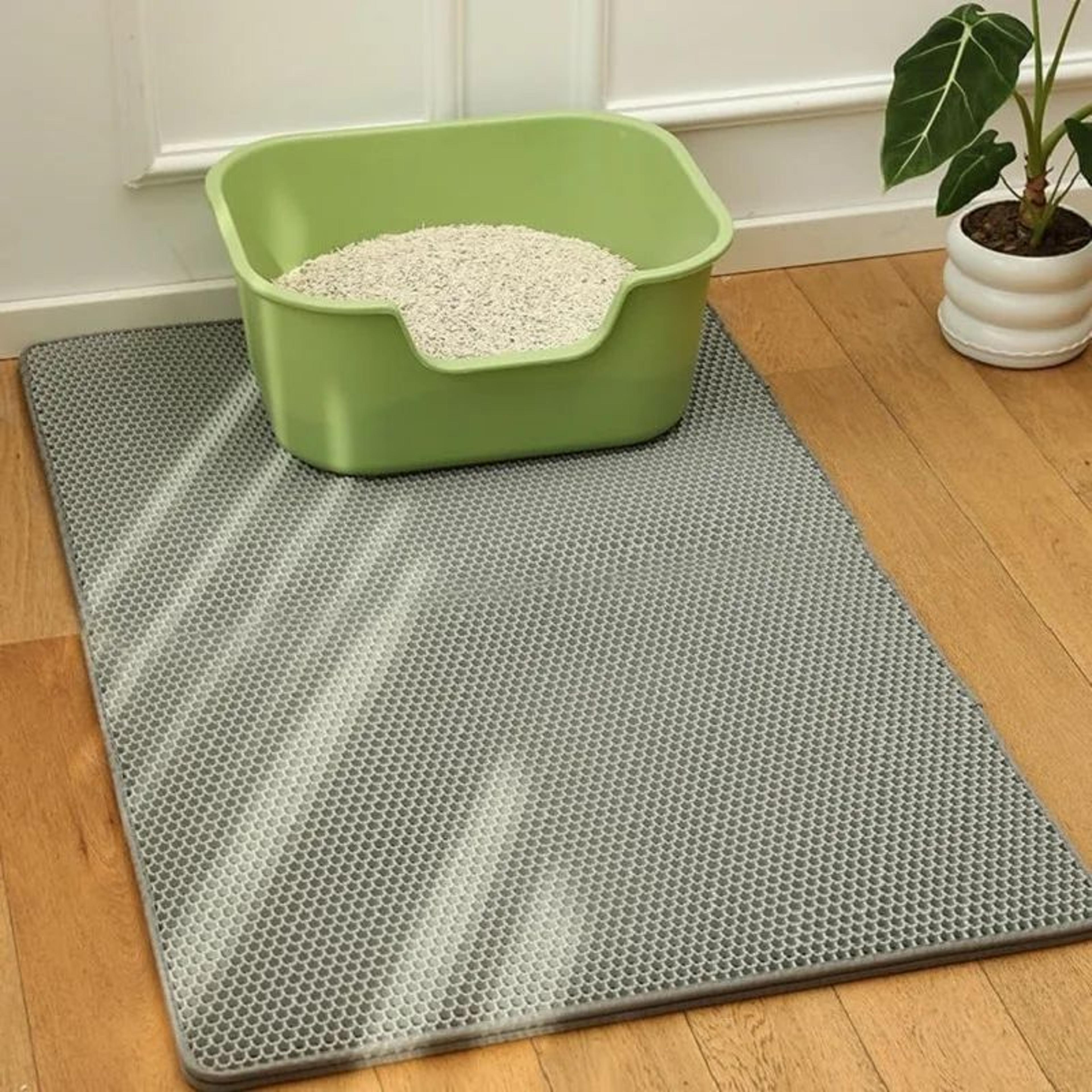 Double Layer Waterproof Pet Cat Litter Mat 9