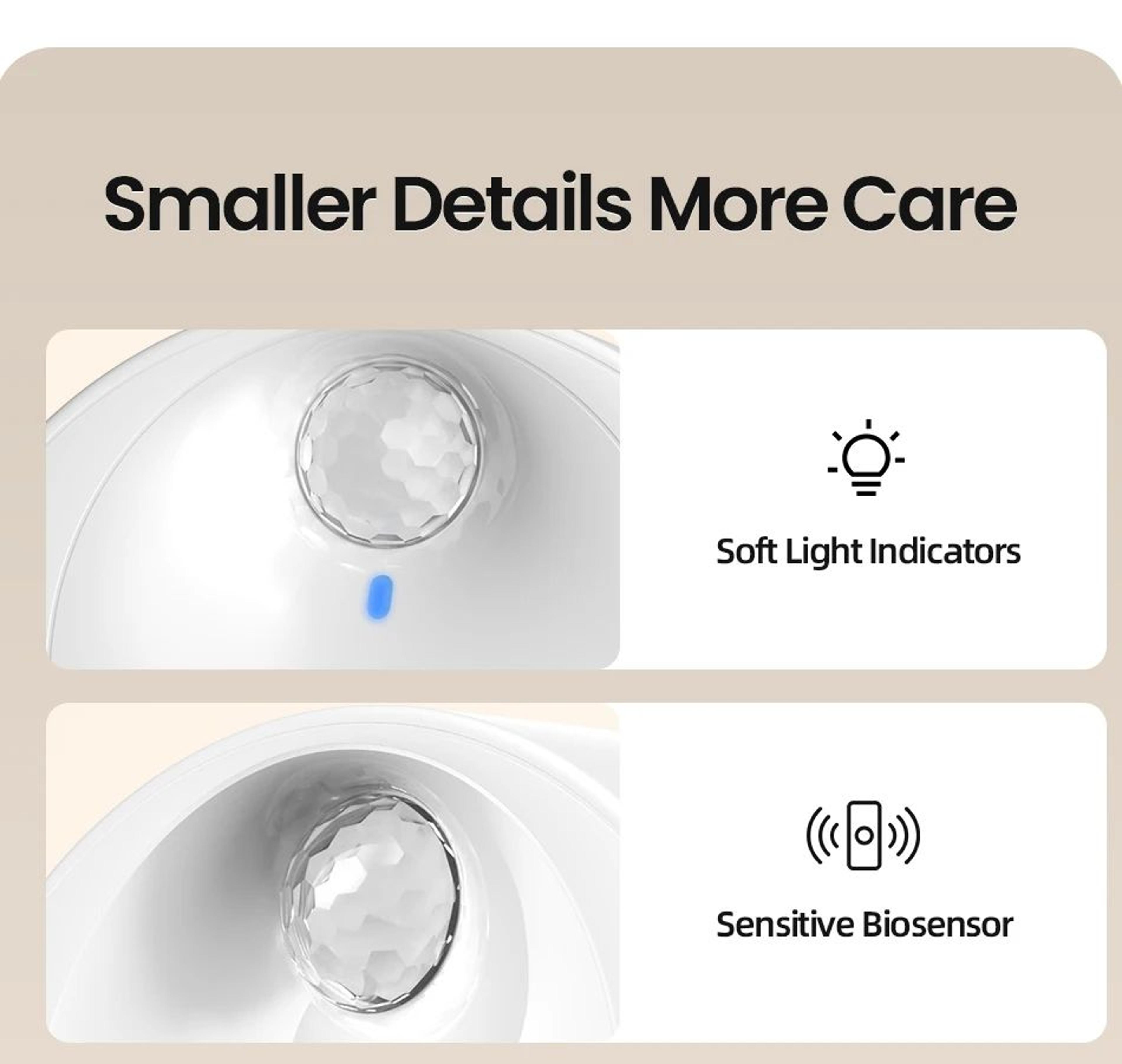 ROJECO Smart Cat Litter Odor Purifier 9