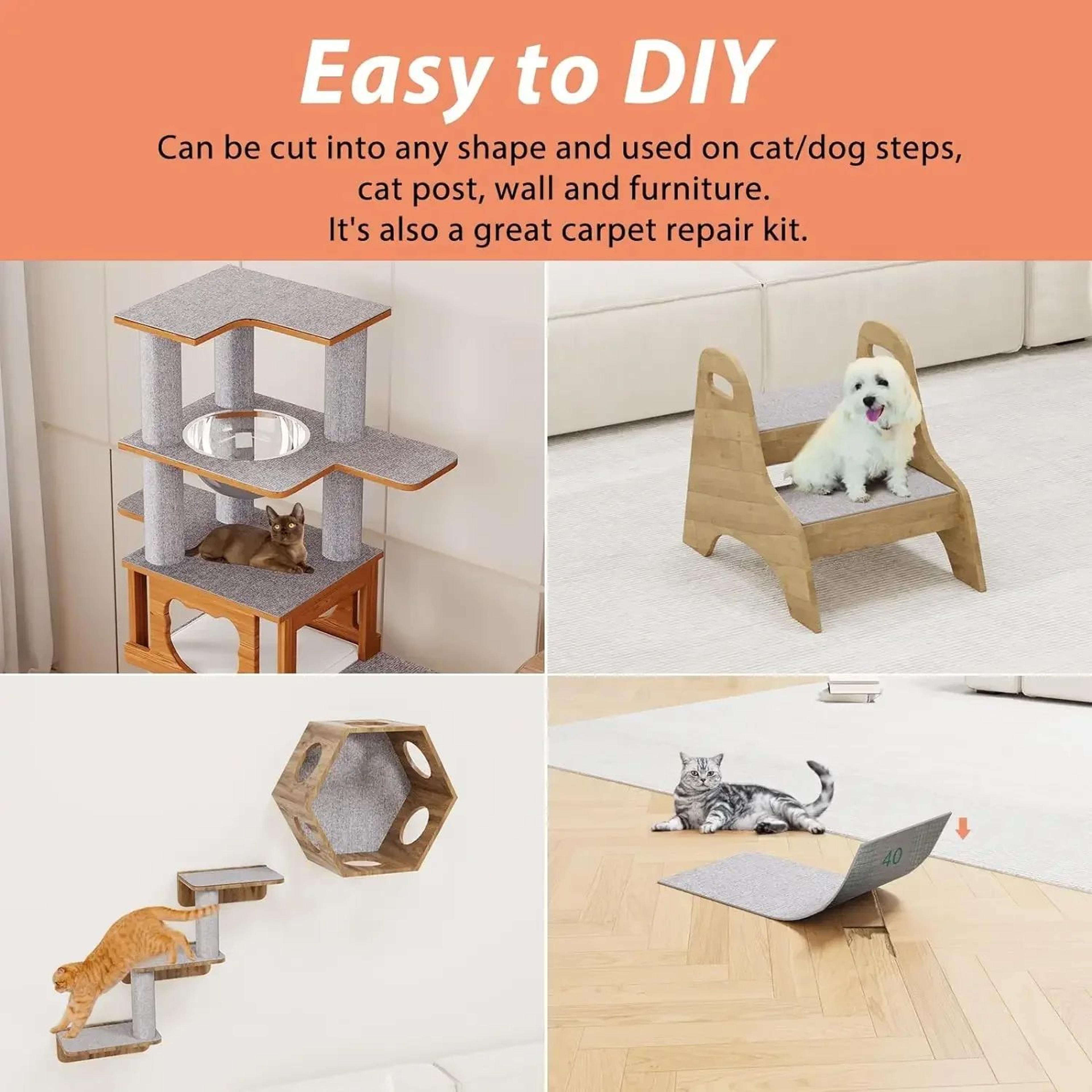 Self Adhesive Cat Scratch Sofa Protector Mat 4