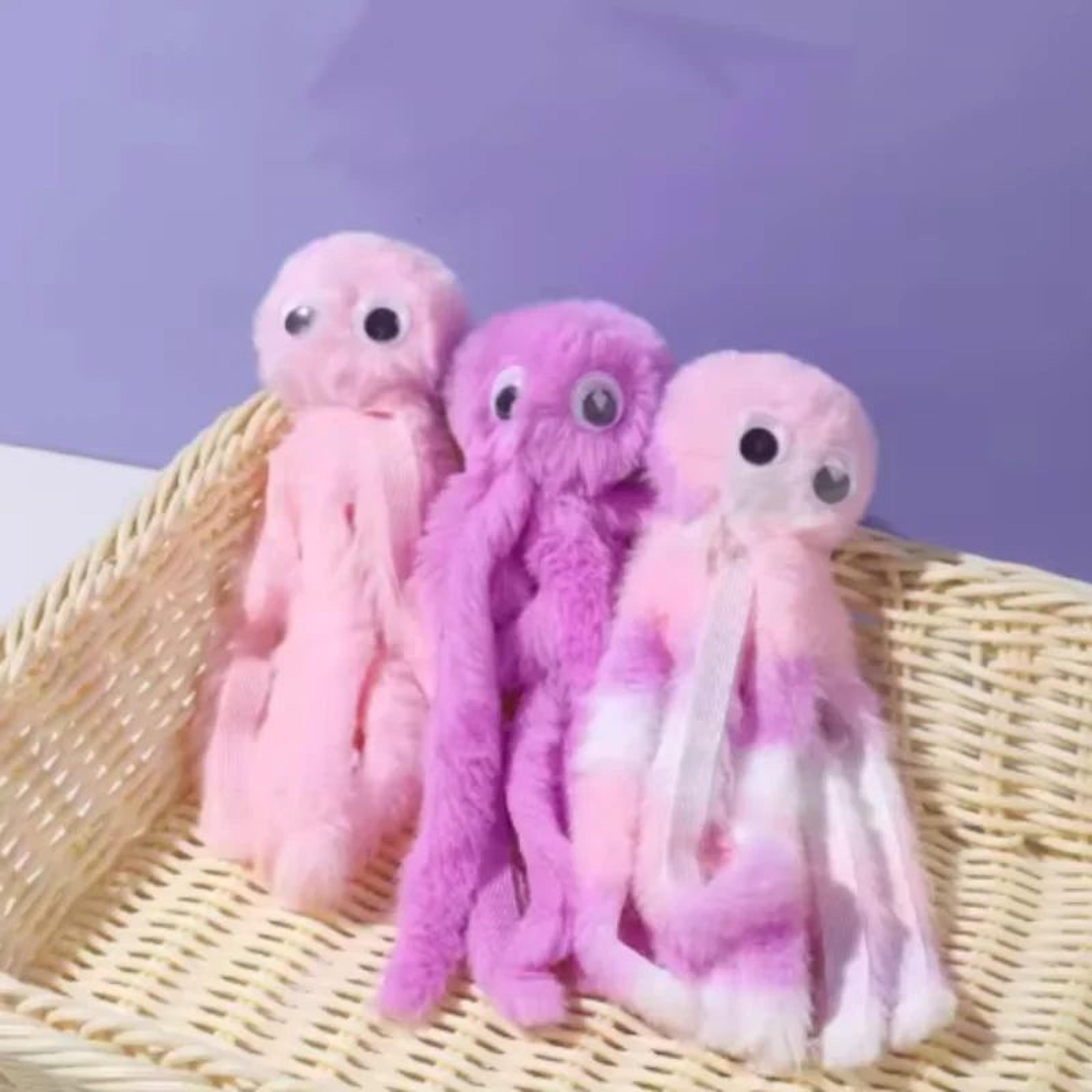 Plush Octopus Catnip Cat Toy 10