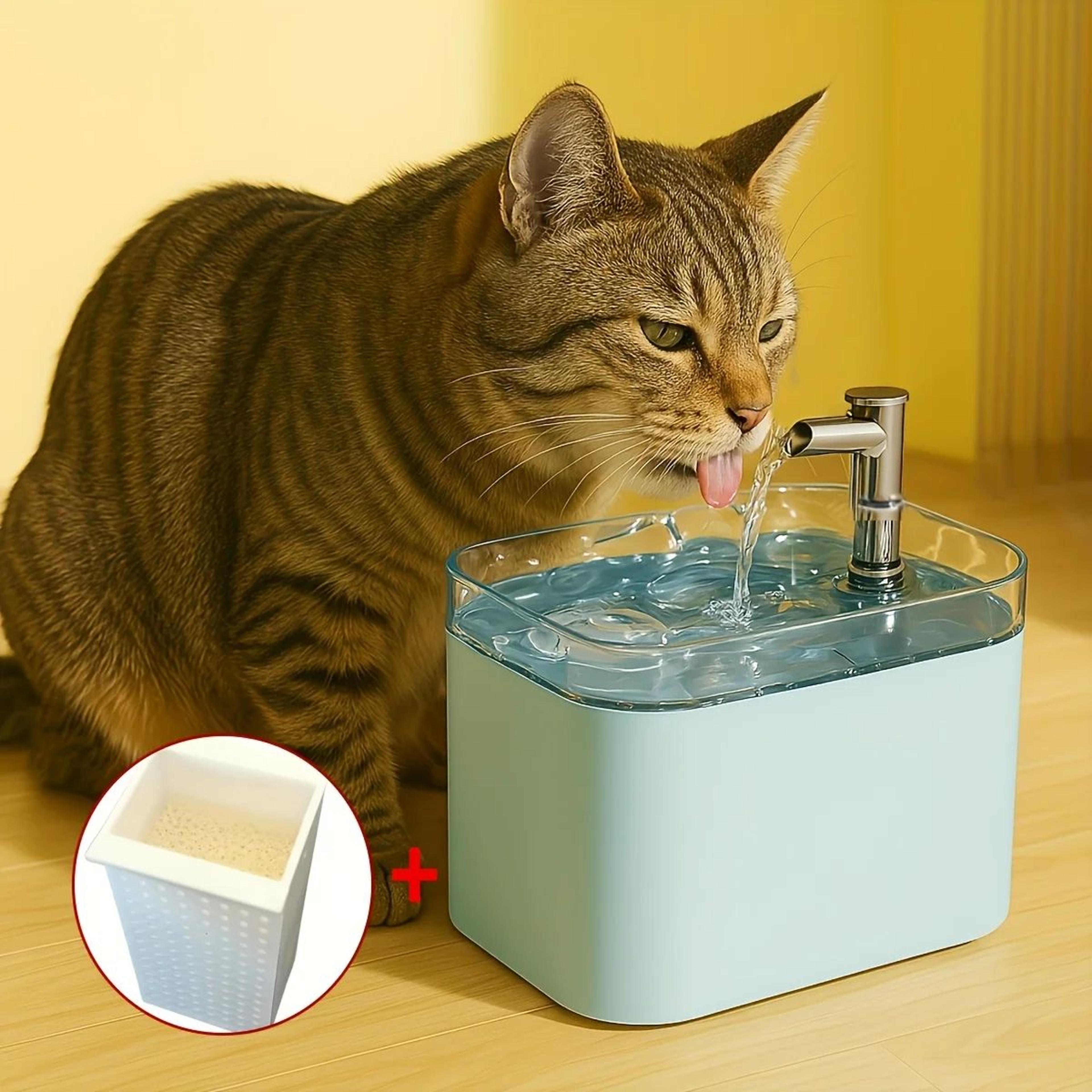 1.5l automatic cat water fountain bowl