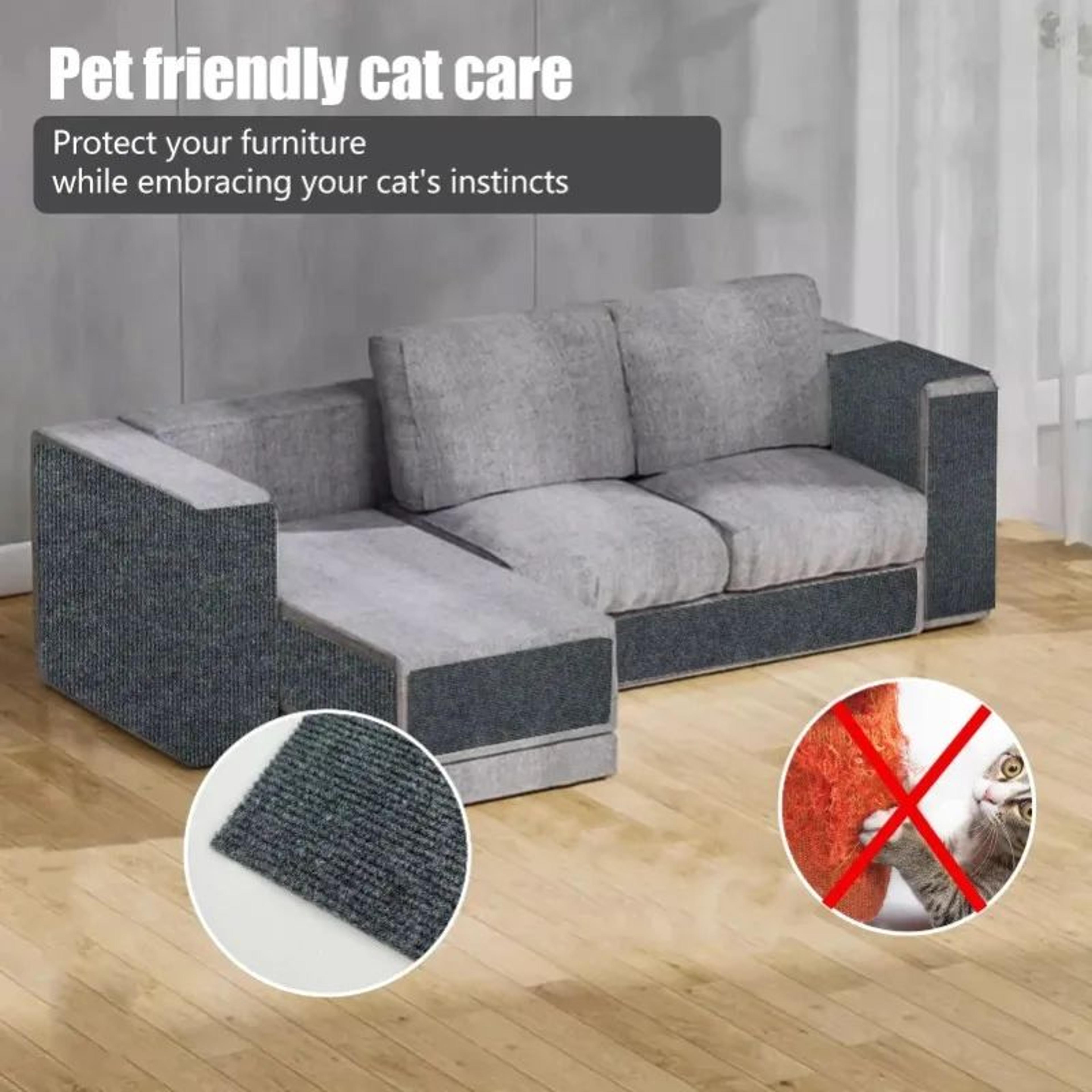 Self Adhesive Sisal Cat Scratching Mat Set 6