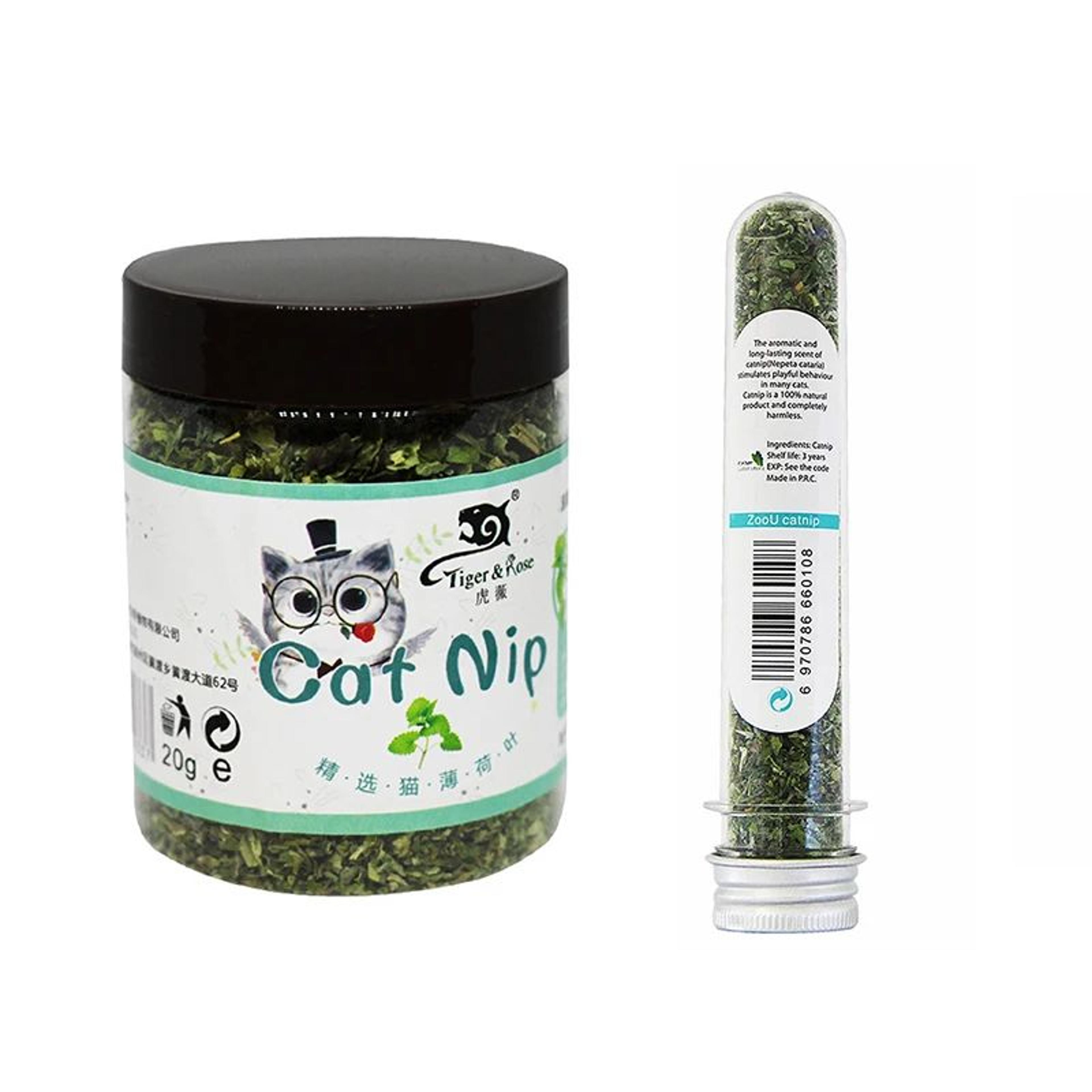 Natural Organic Catnip Mint Interactive Cat Toy 3