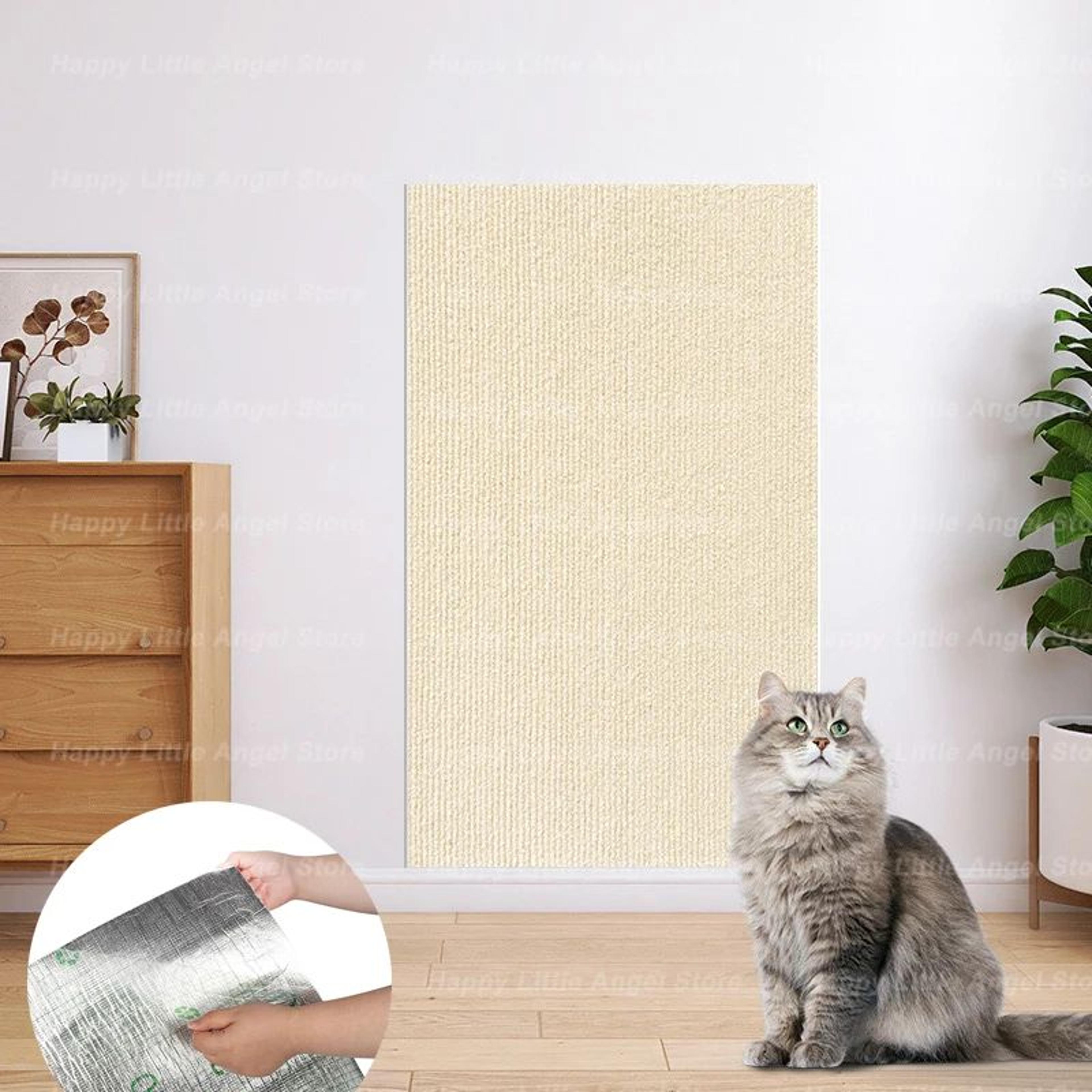 Self Adhesive Cat Scratch Protector Carpet Mat 12