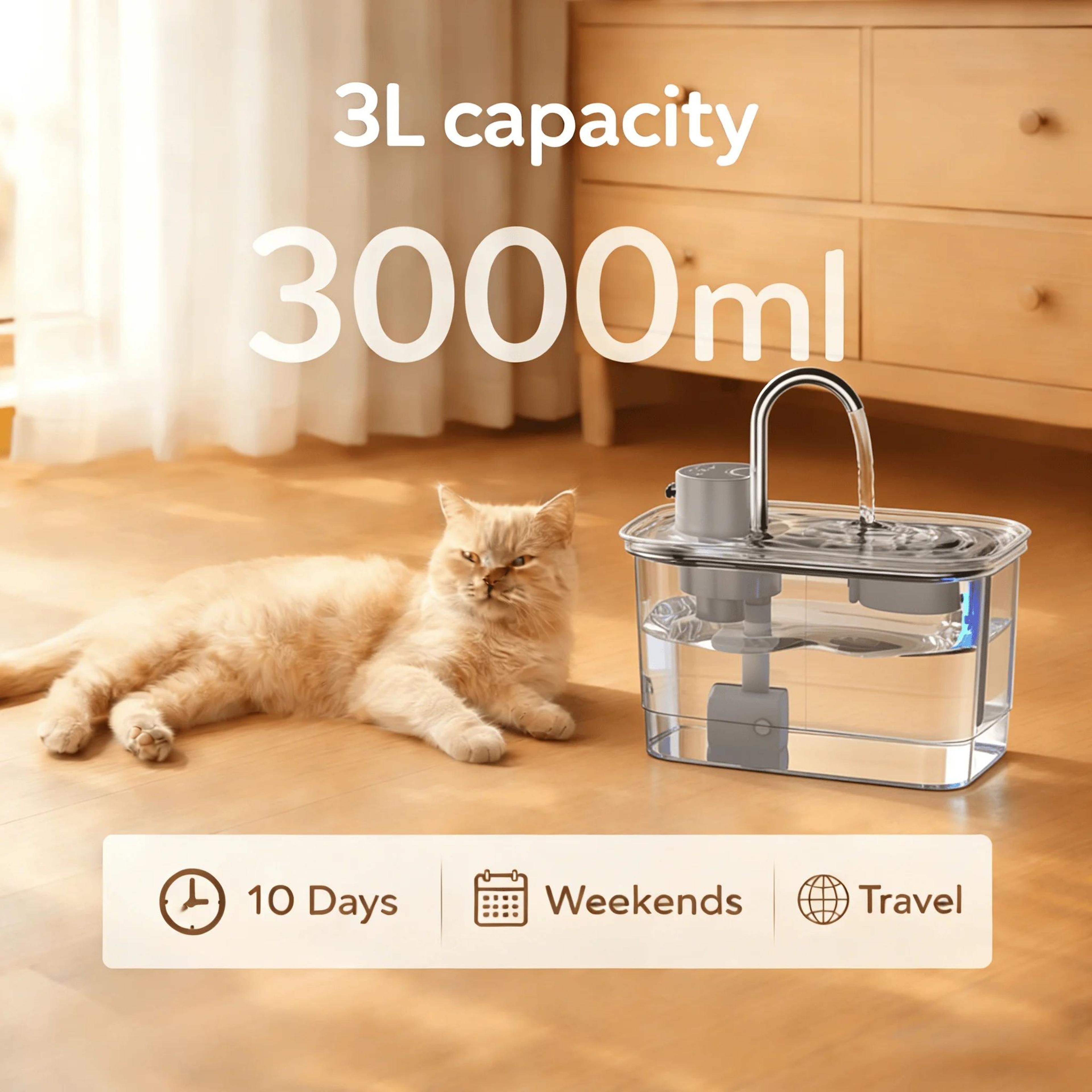 Smart Wireless Cat Water Fountain 2