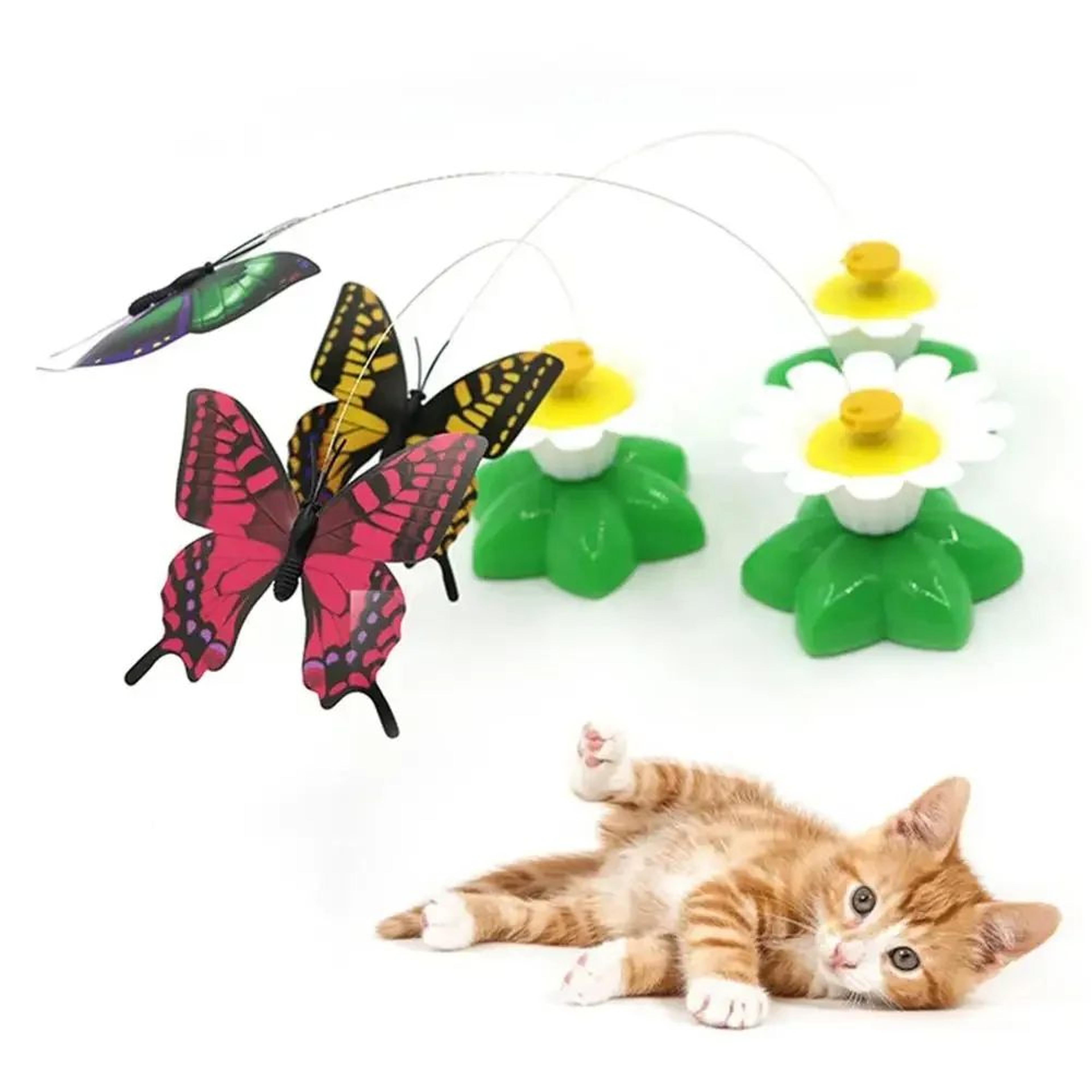 Electric Butterfly Interactive Cat Toy 7