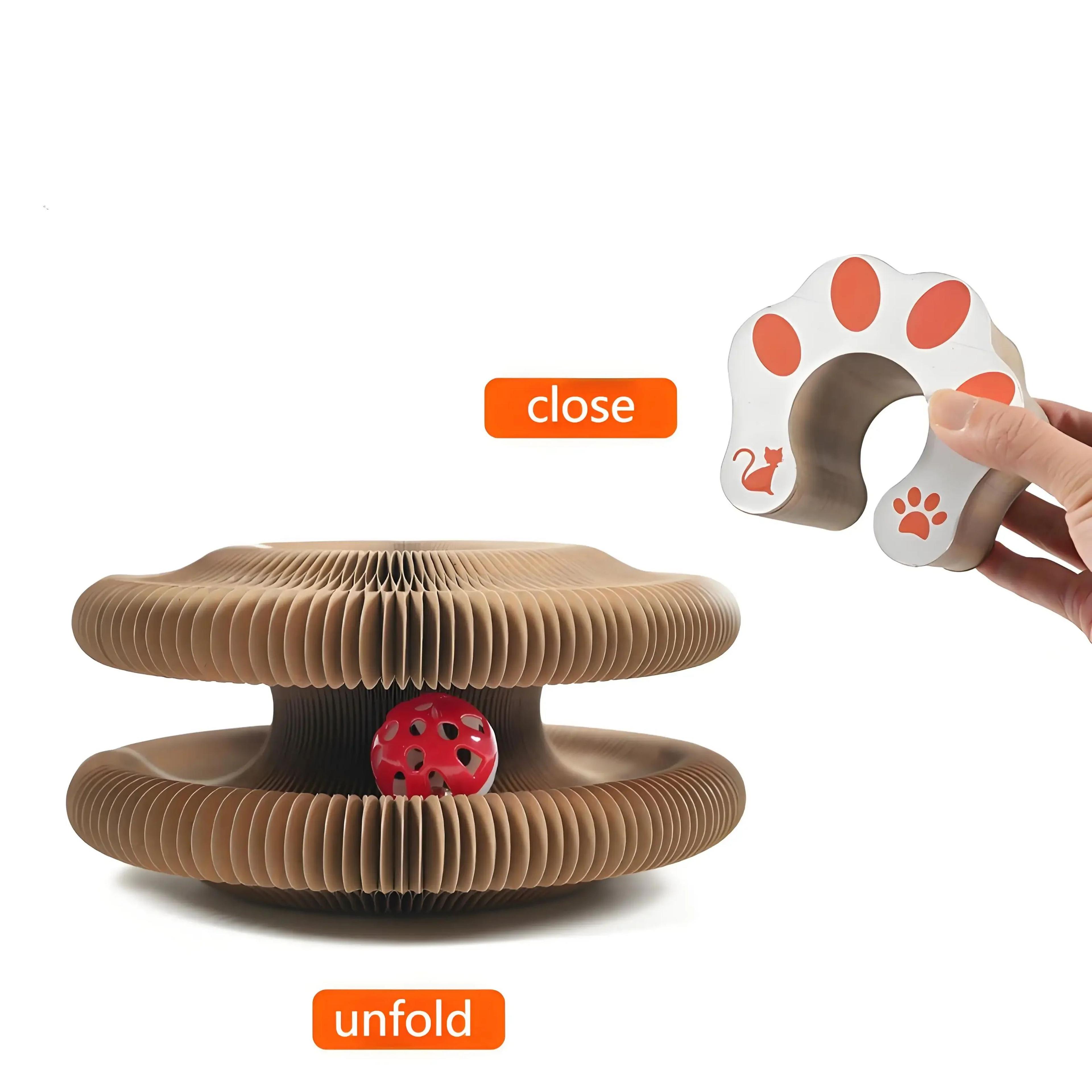 Accordion Cat Scratching Board Toy 12
