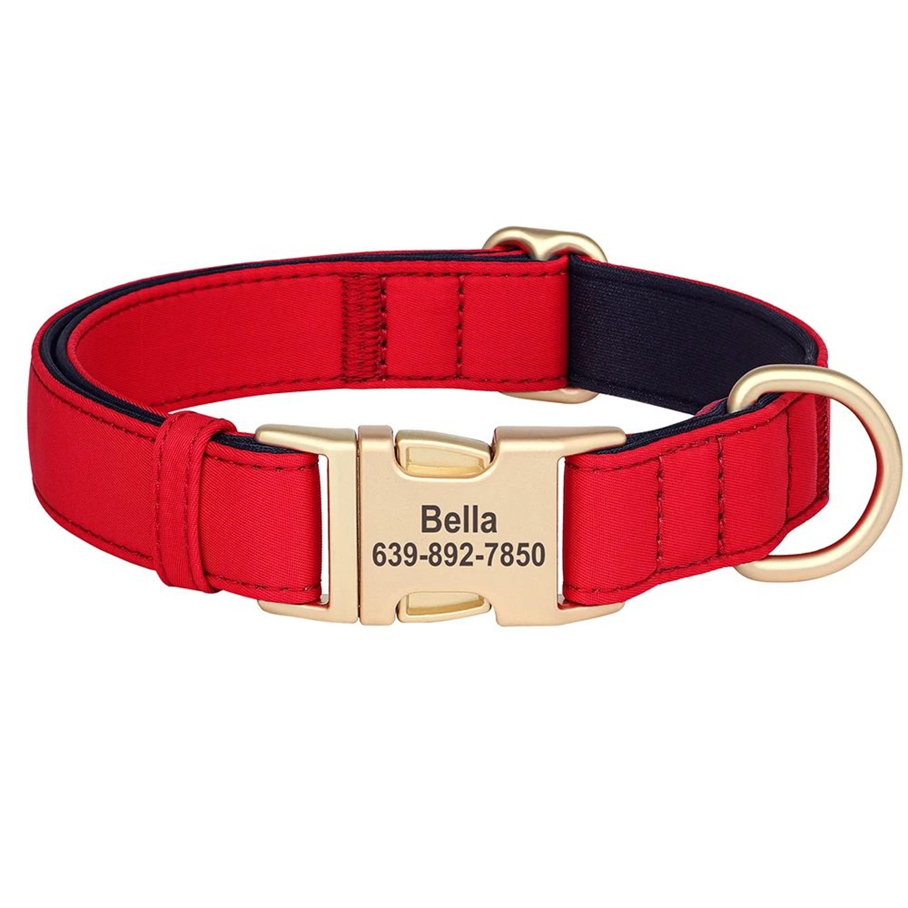 Personalized Waterproof Nylon Dog Collar With Free Engraving 6