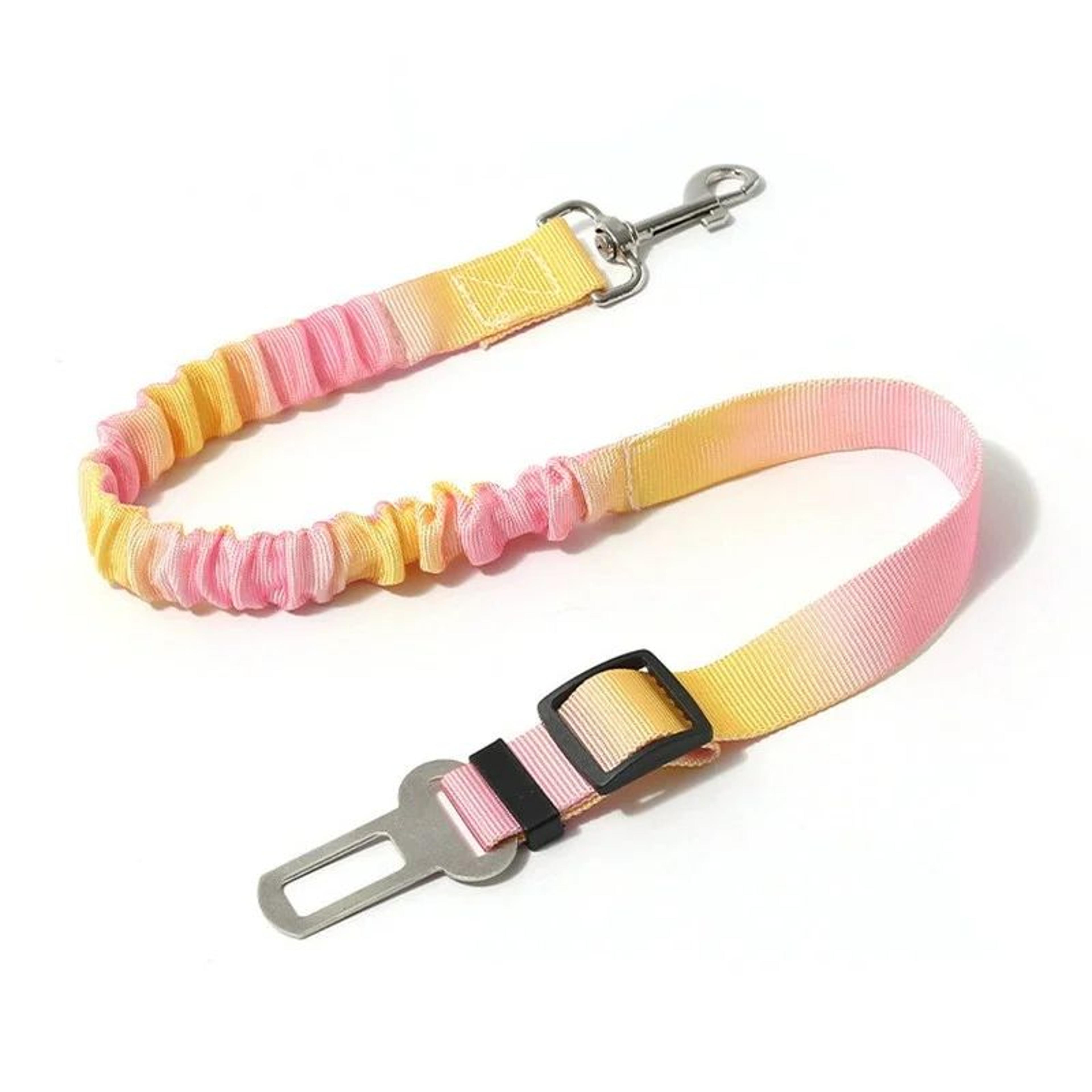 Adjustable Gradient Pet Car Safety Leash 7
