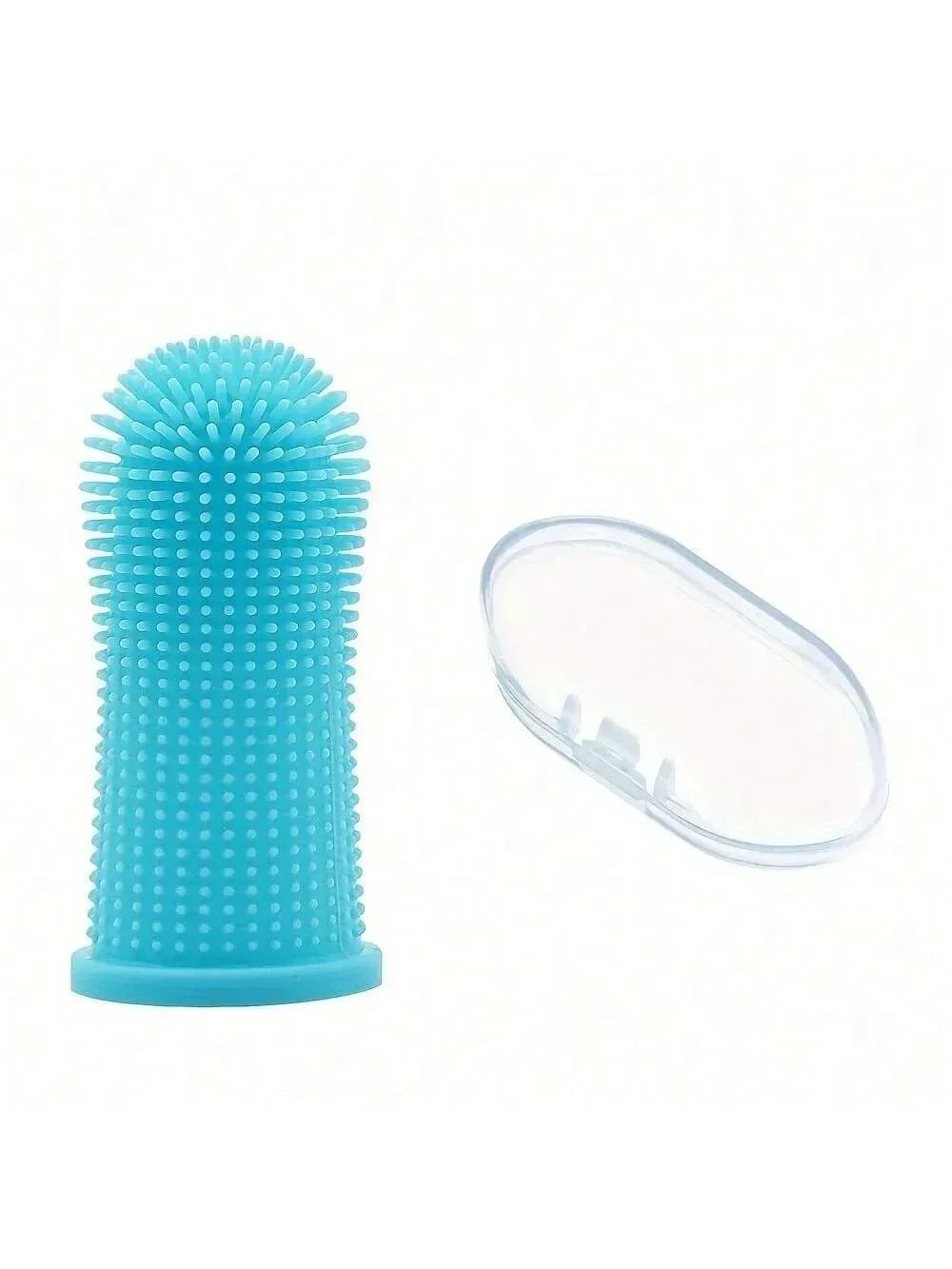 Soft Silicone Pet Finger Toothbrush Bristles 6