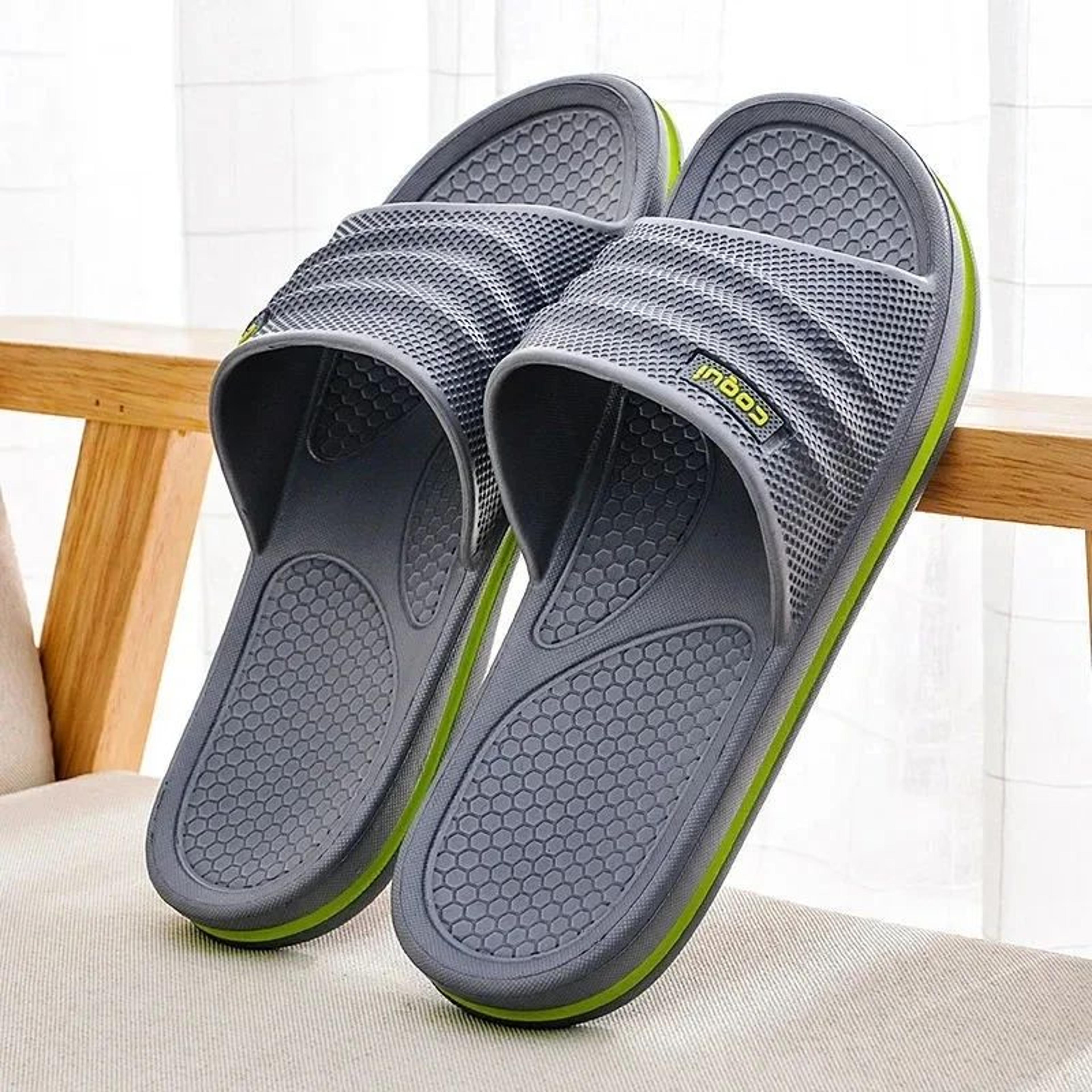 Mens EVA Non Slip Bathroom And Home Slippers 7