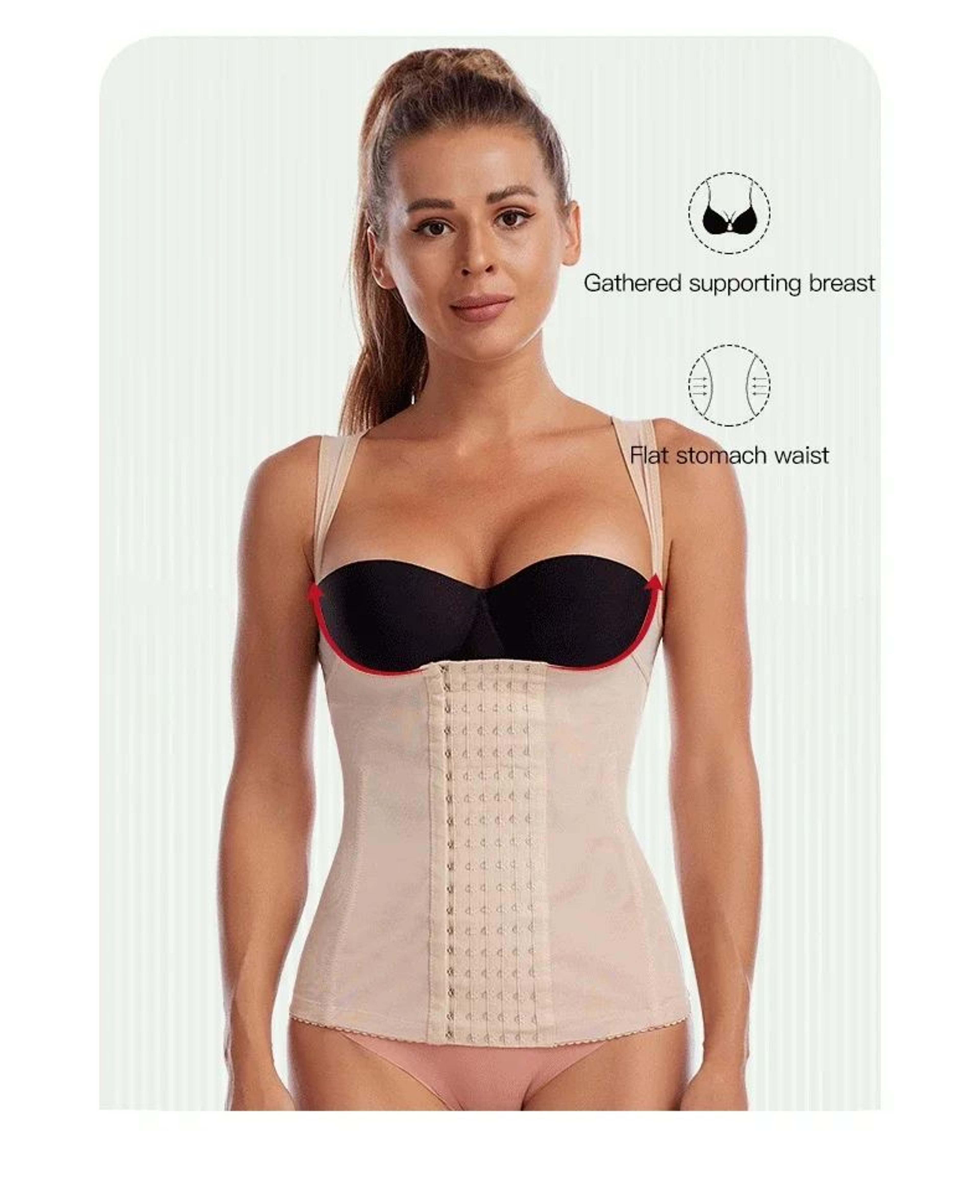 Women Postpartum Waist Trainer Corset Body Shaper 7