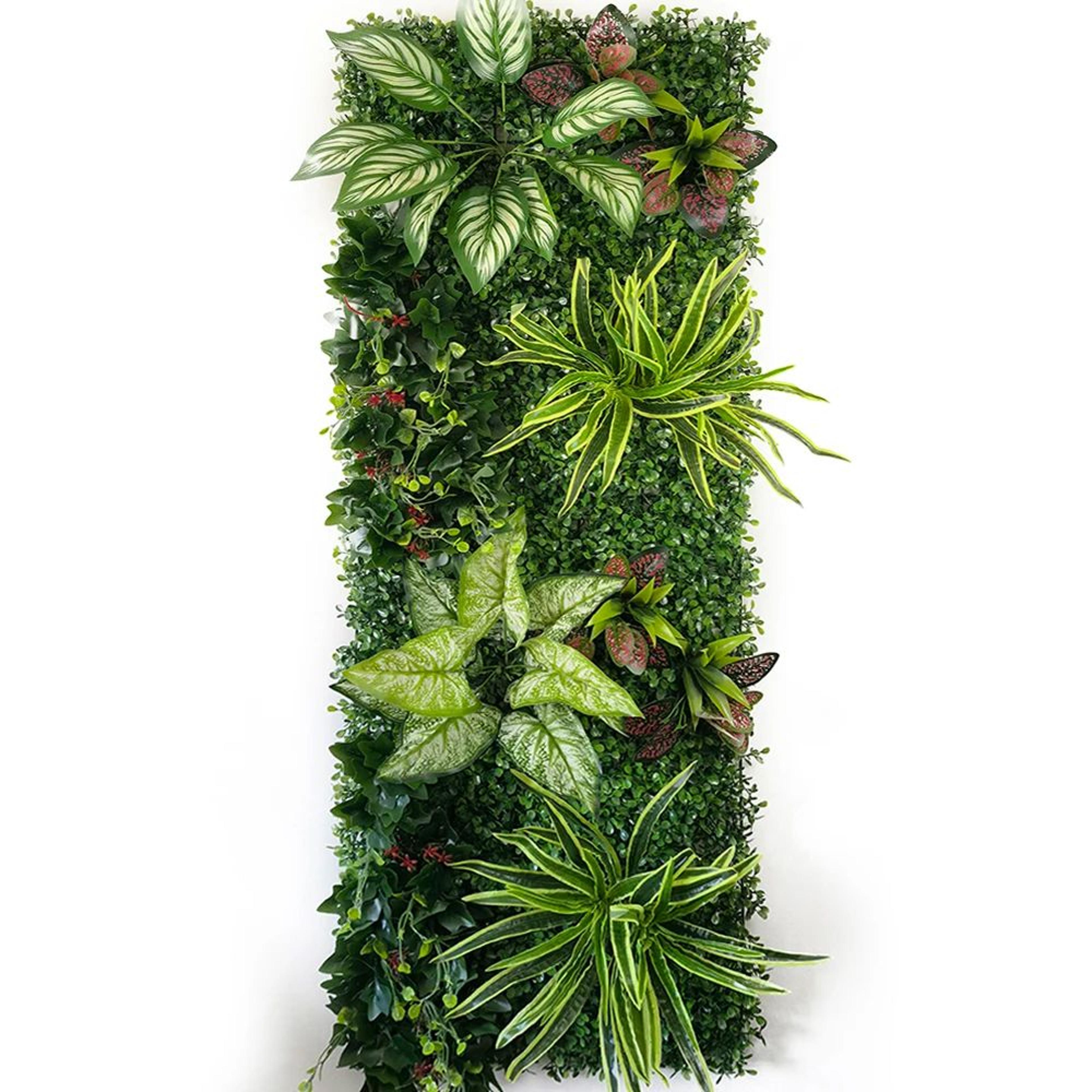 Artificial Grass Plant Wall Panel For Garden Fence Wedding And Hotel Decor 4