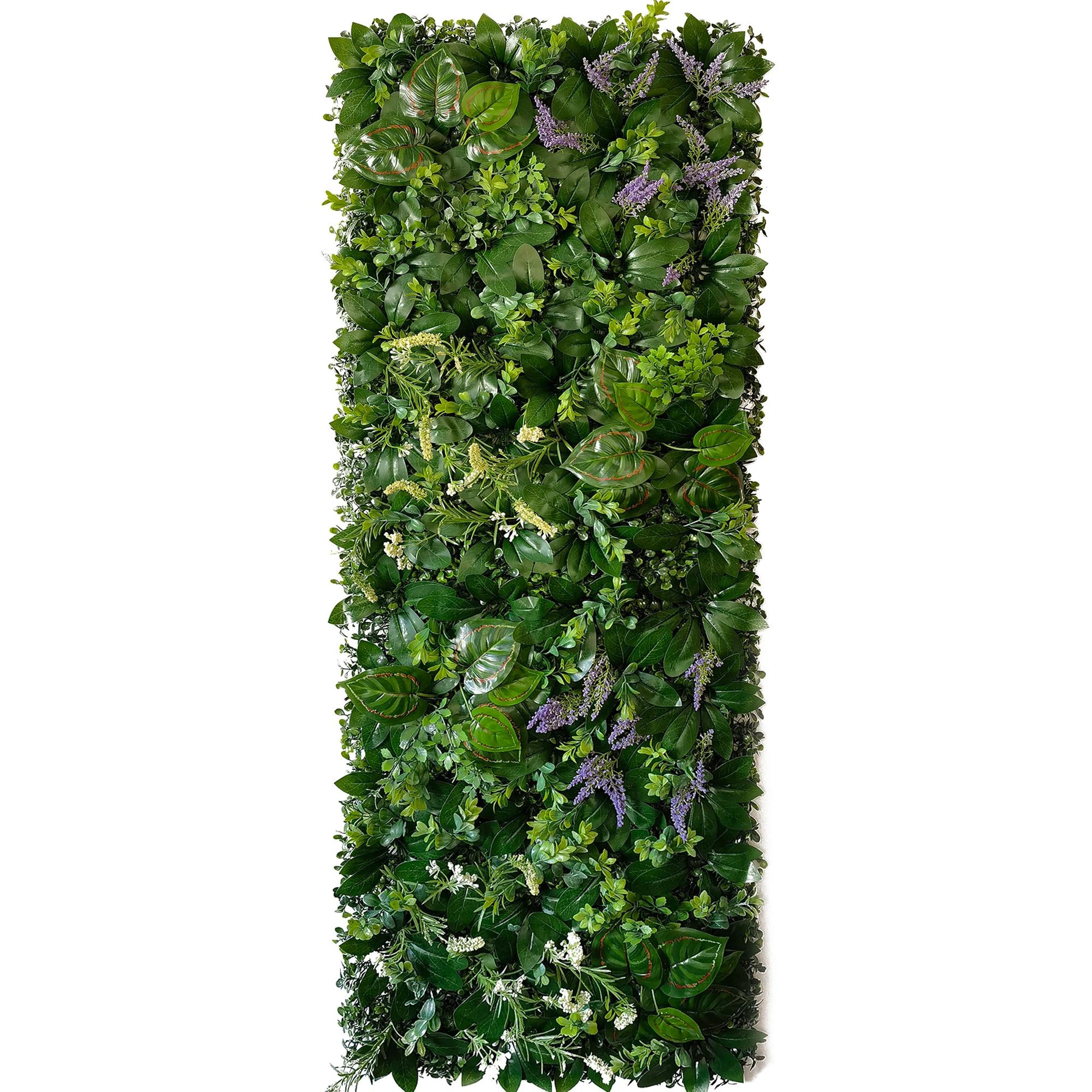 Artificial Grass Plant Wall Panel For Garden Fence Wedding And Hotel Decor 21
