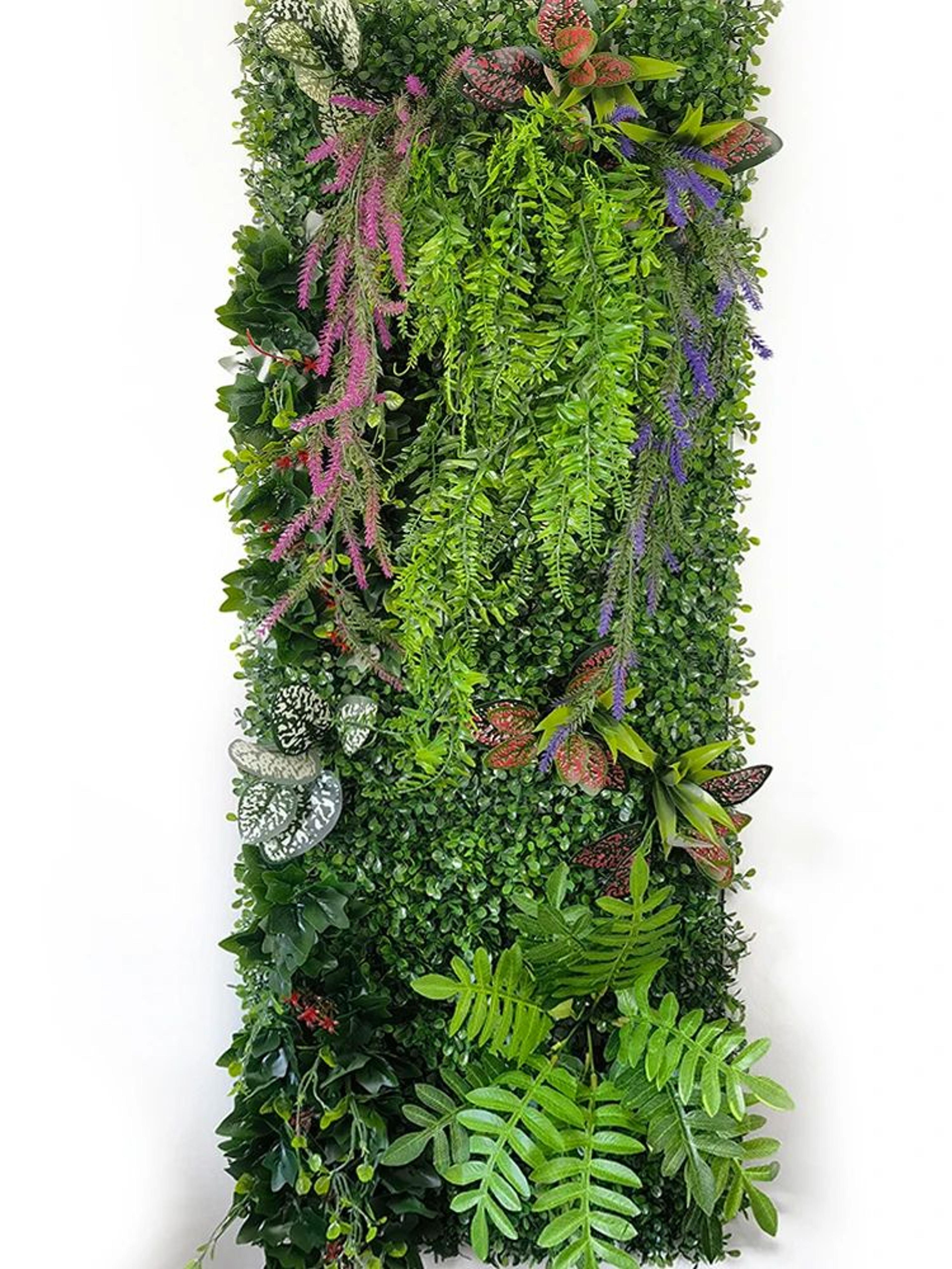 Artificial Grass Plant Wall Panel For Garden Fence Wedding And Hotel Decor 27