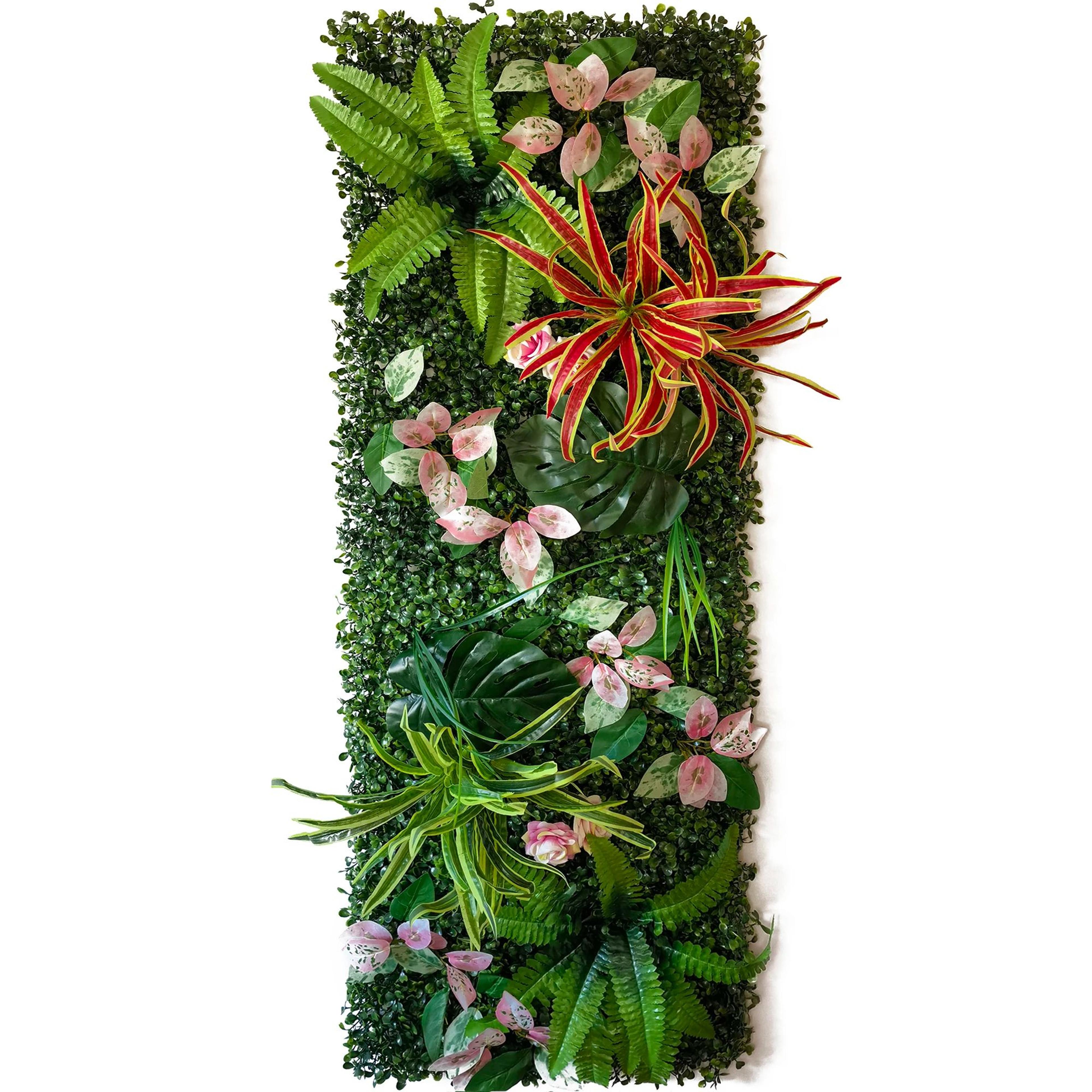 Artificial Grass Plant Wall Panel For Garden Fence Wedding And Hotel Decor 28