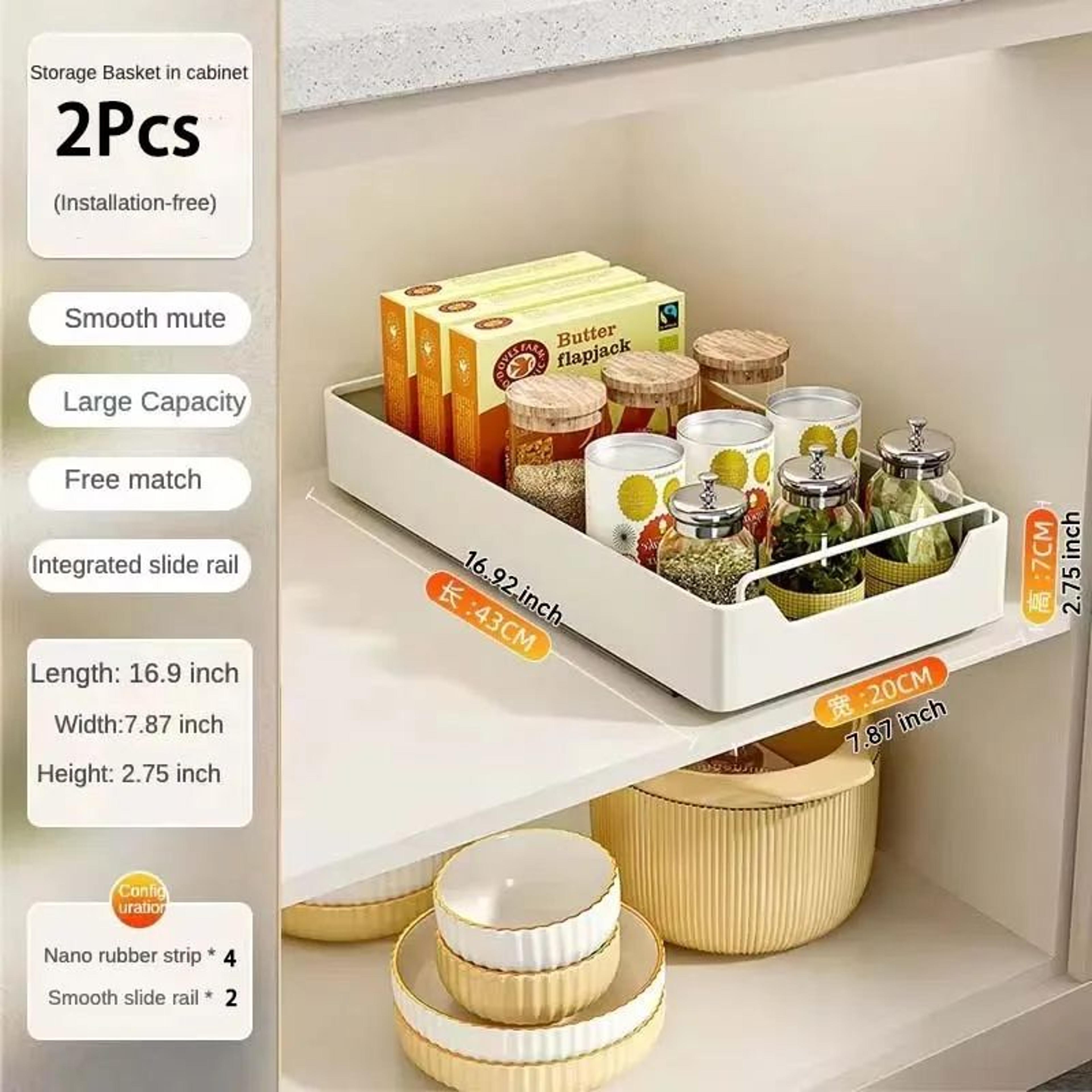 Pull Out Kitchen Storage Rack Organizer 10
