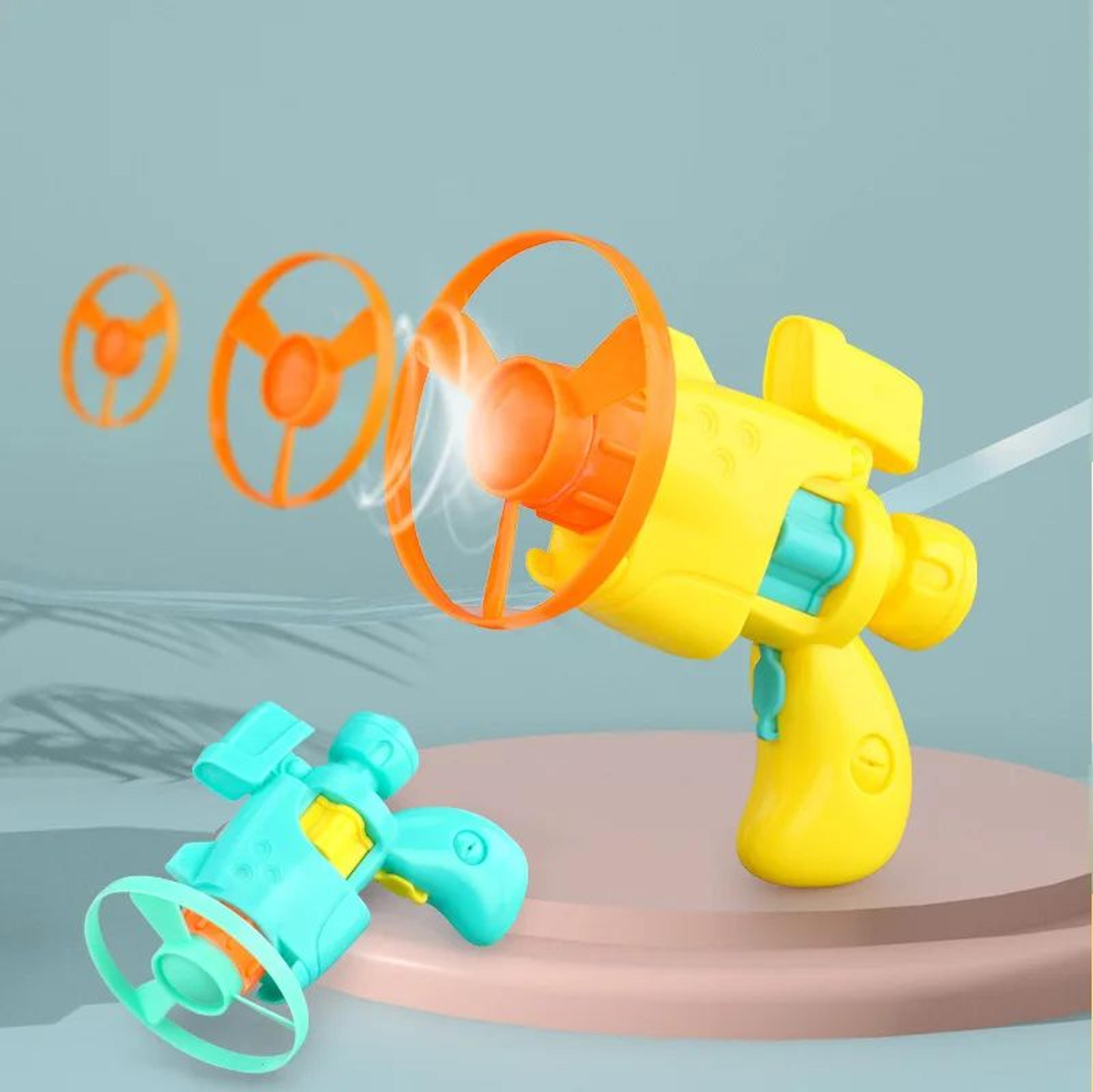 Flying Disc Launcher Cat Toy Set 1