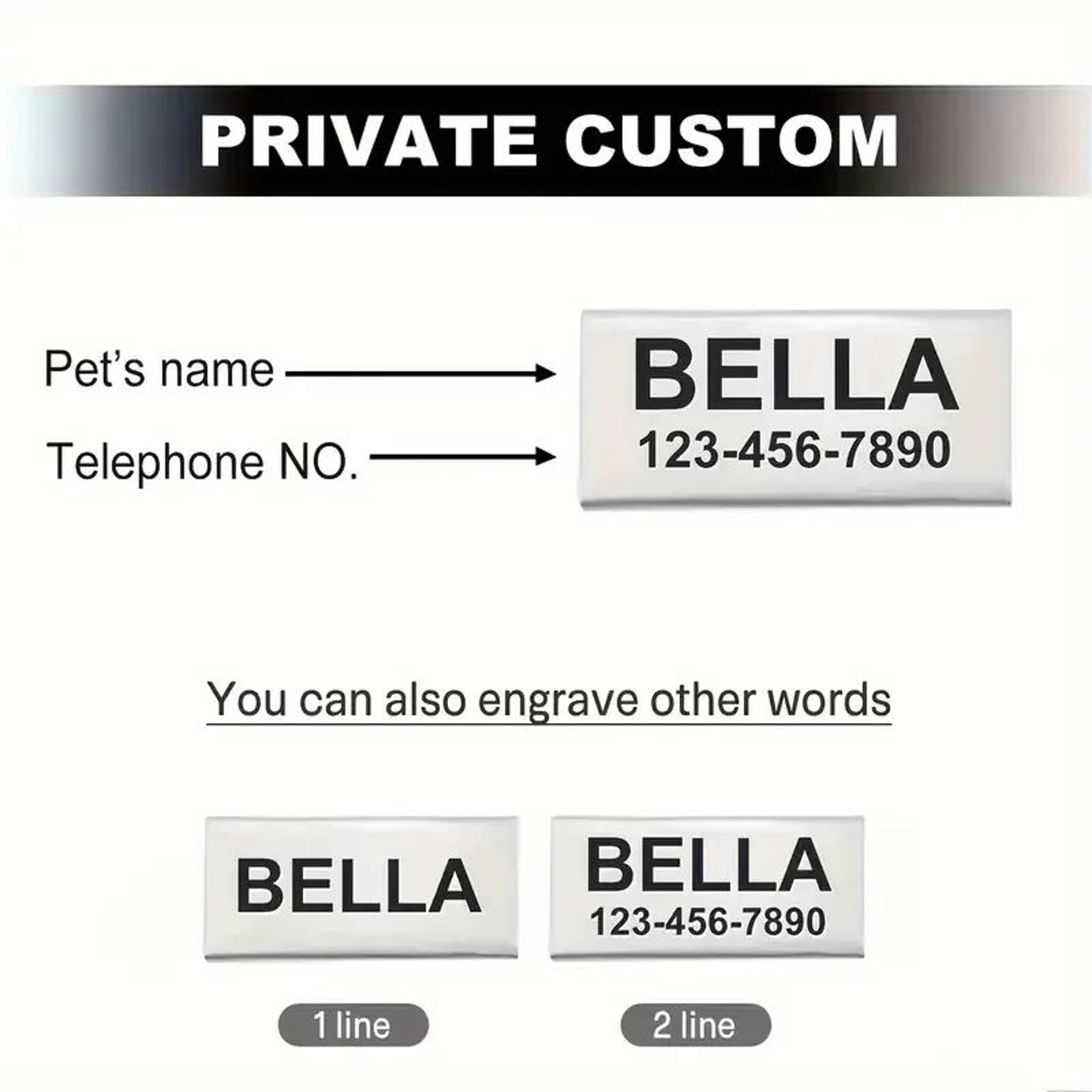 Personalized Bohemian Cat Collar With Bell 3