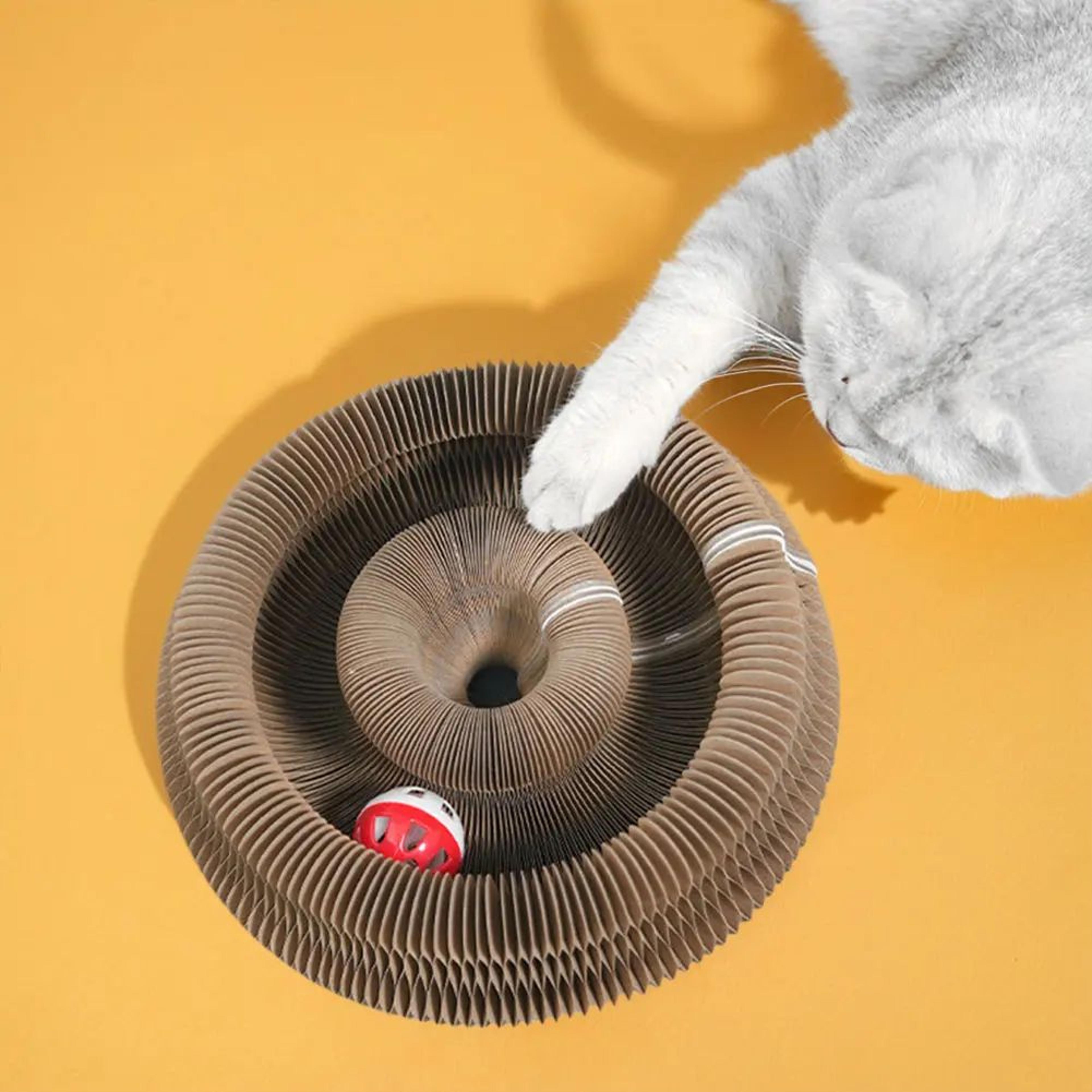 Foldable Corrugated Cat Scratching Toy Board 6