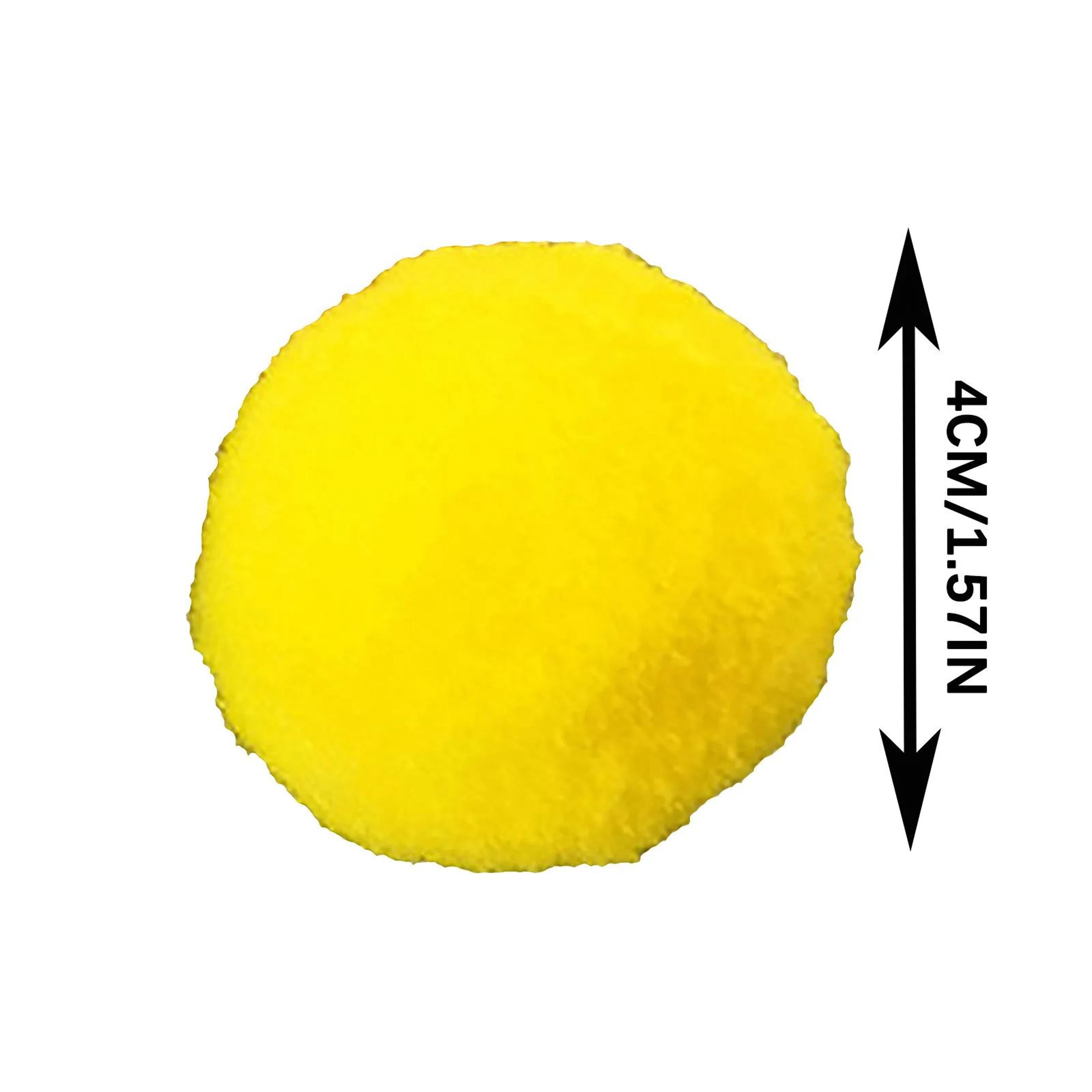 Colorful Plush Pompom Cat Toy Balls Set 5