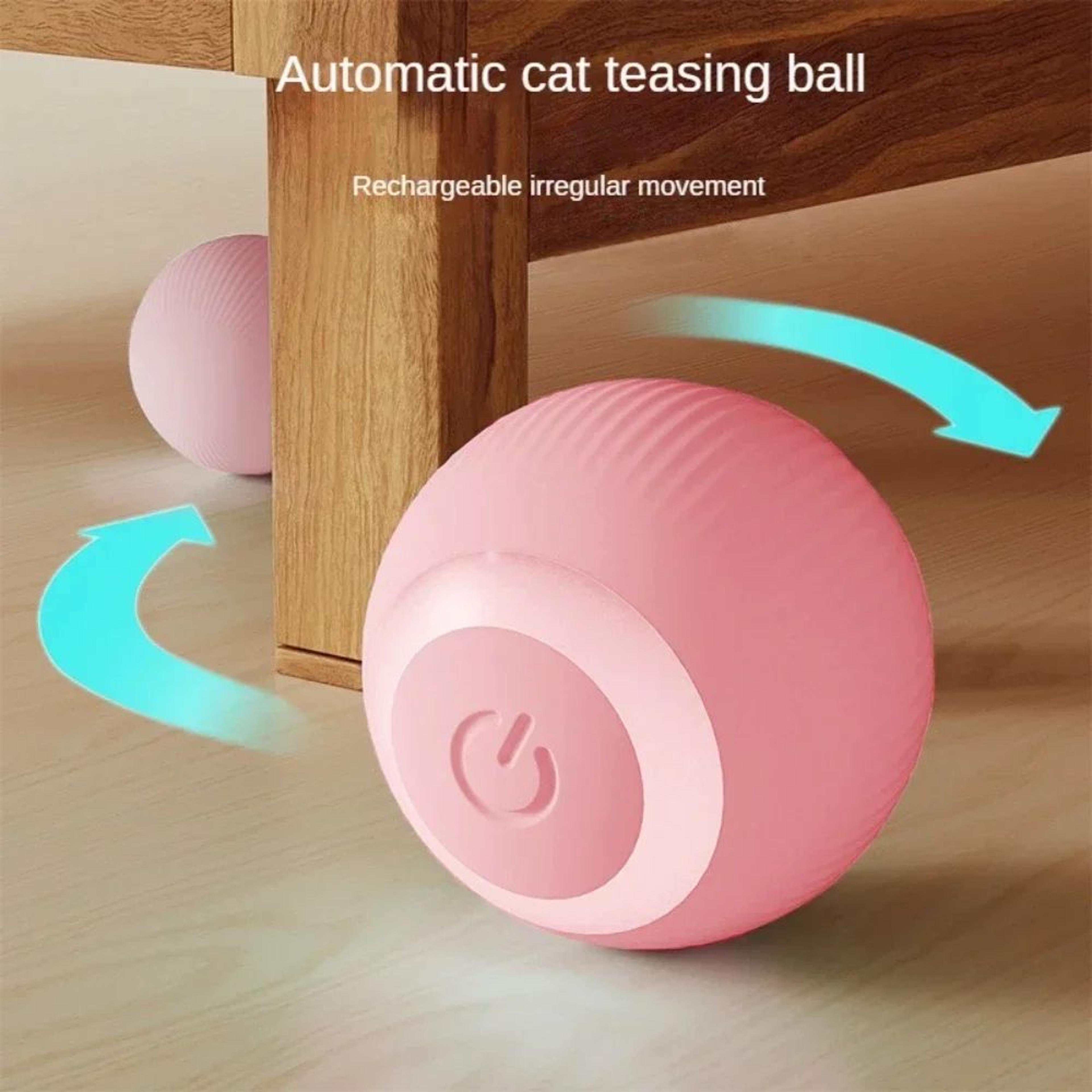 Rechargeable Interactive Rolling Cat Ball Toy 2