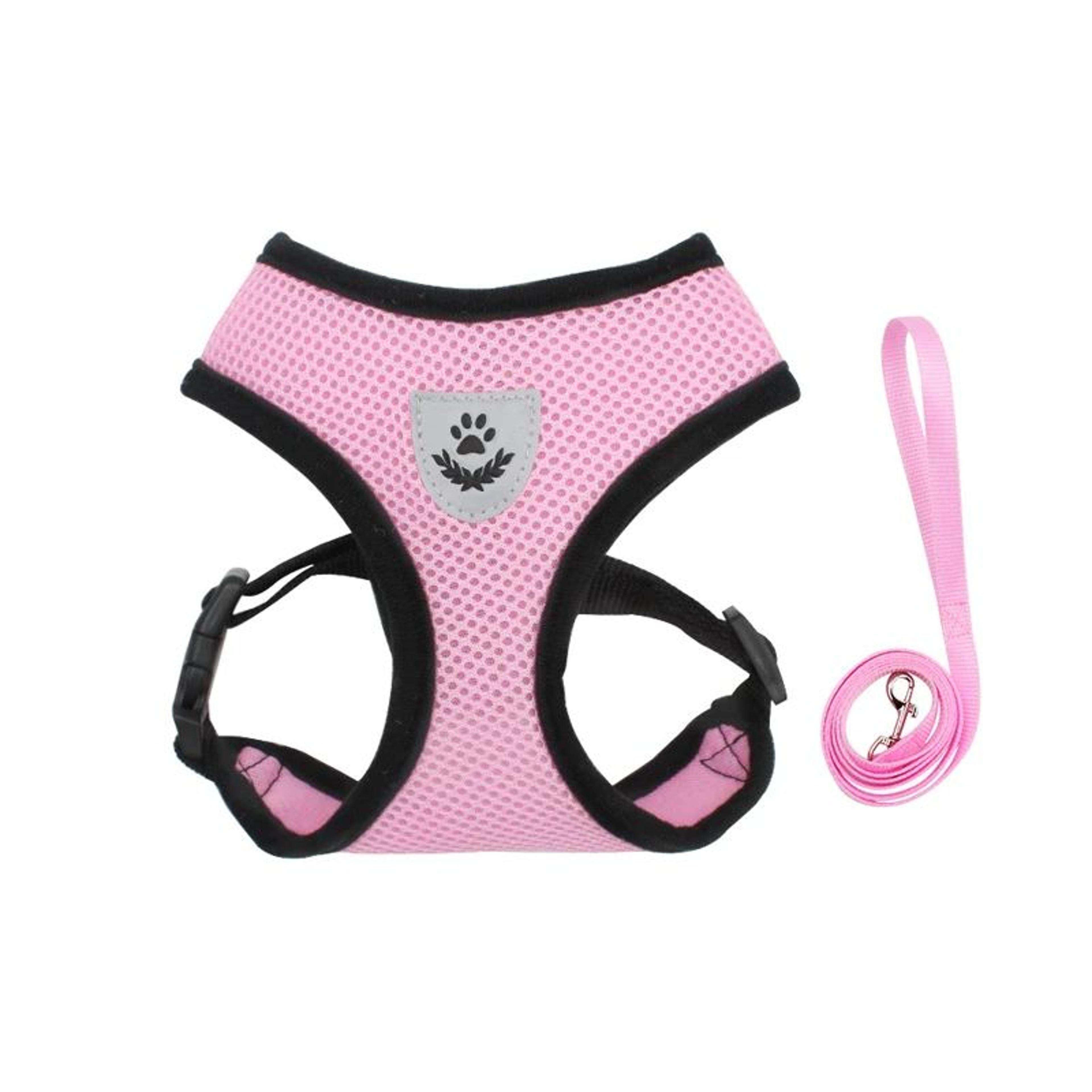 Escape Proof Reflective Cat Harness And Leash Set 7