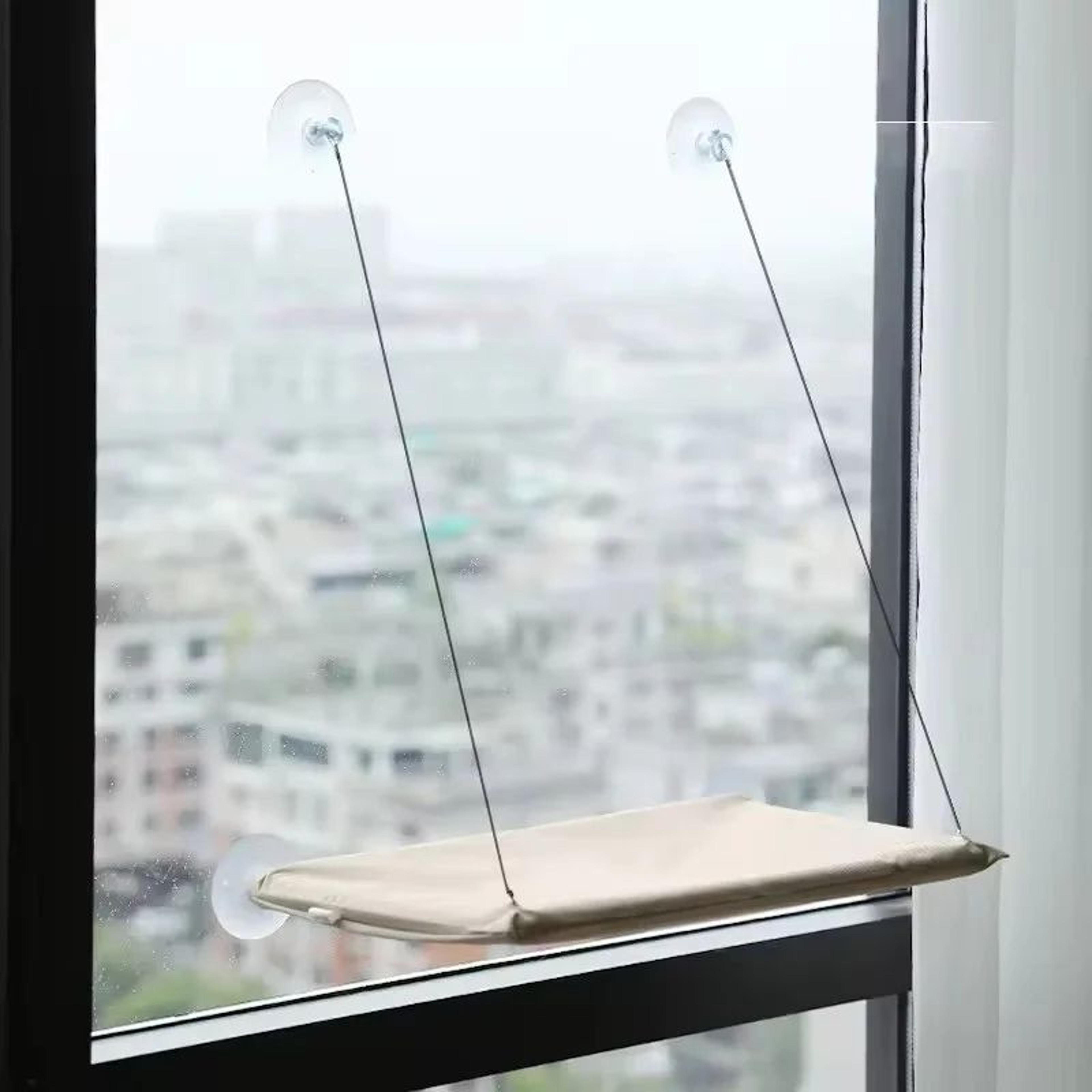 Ultra Soft Window Mounted Cat Hammock Bed 6