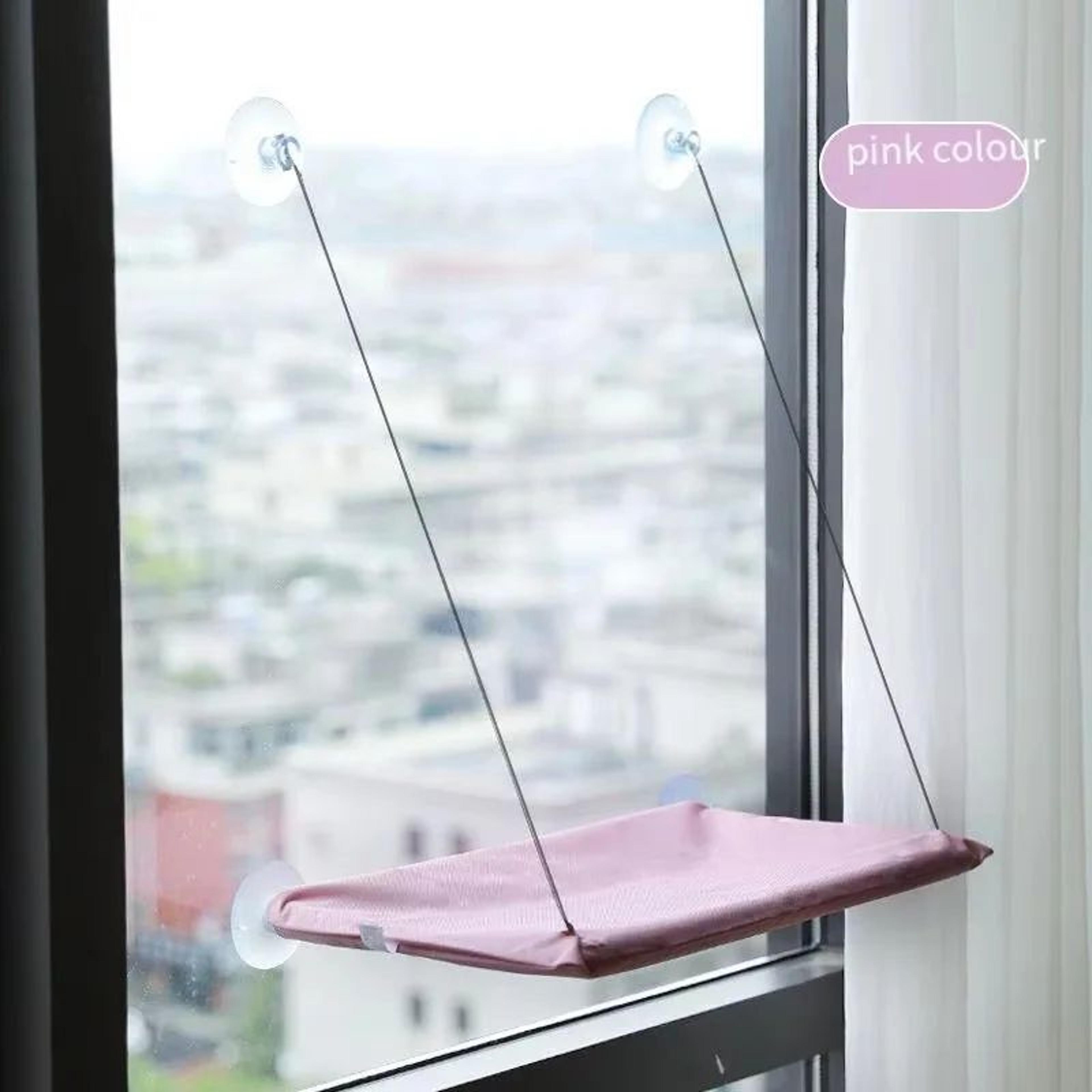 Ultra Soft Window Mounted Cat Hammock Bed 10