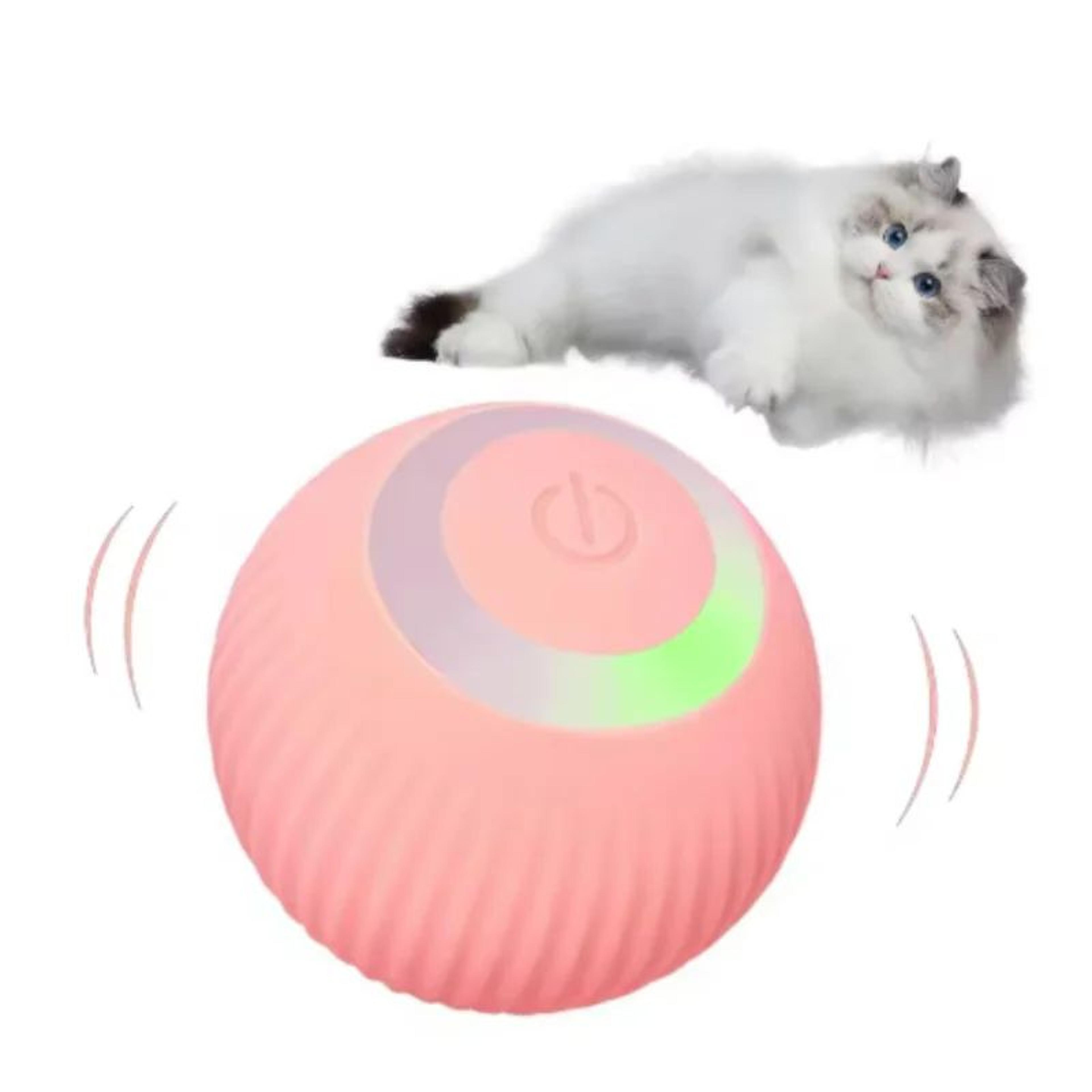Smart Automatic Rolling Cat Ball Toy For Indoor Cats 4