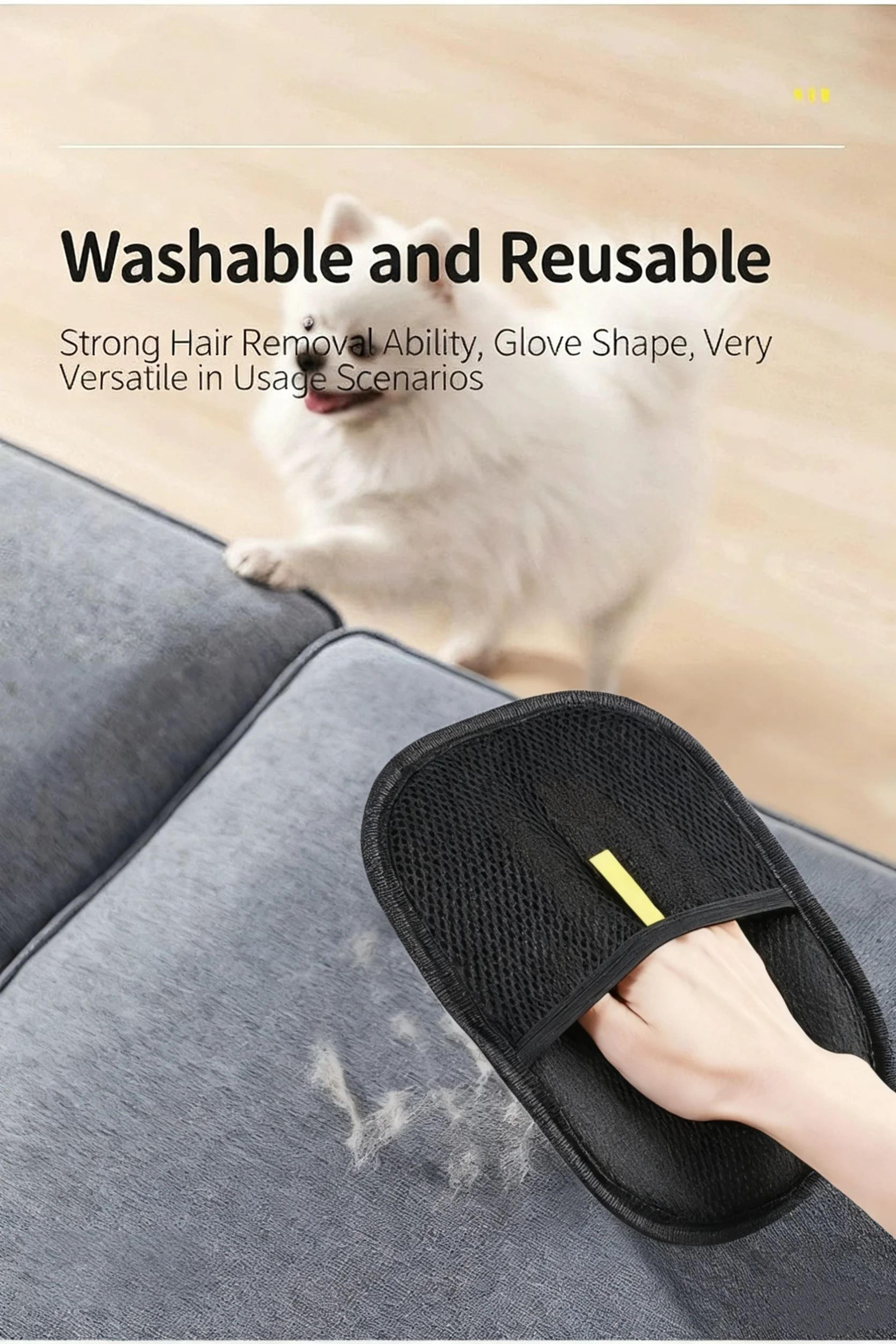 Reusable Electrostatic Pet Hair Removal Gloves 8